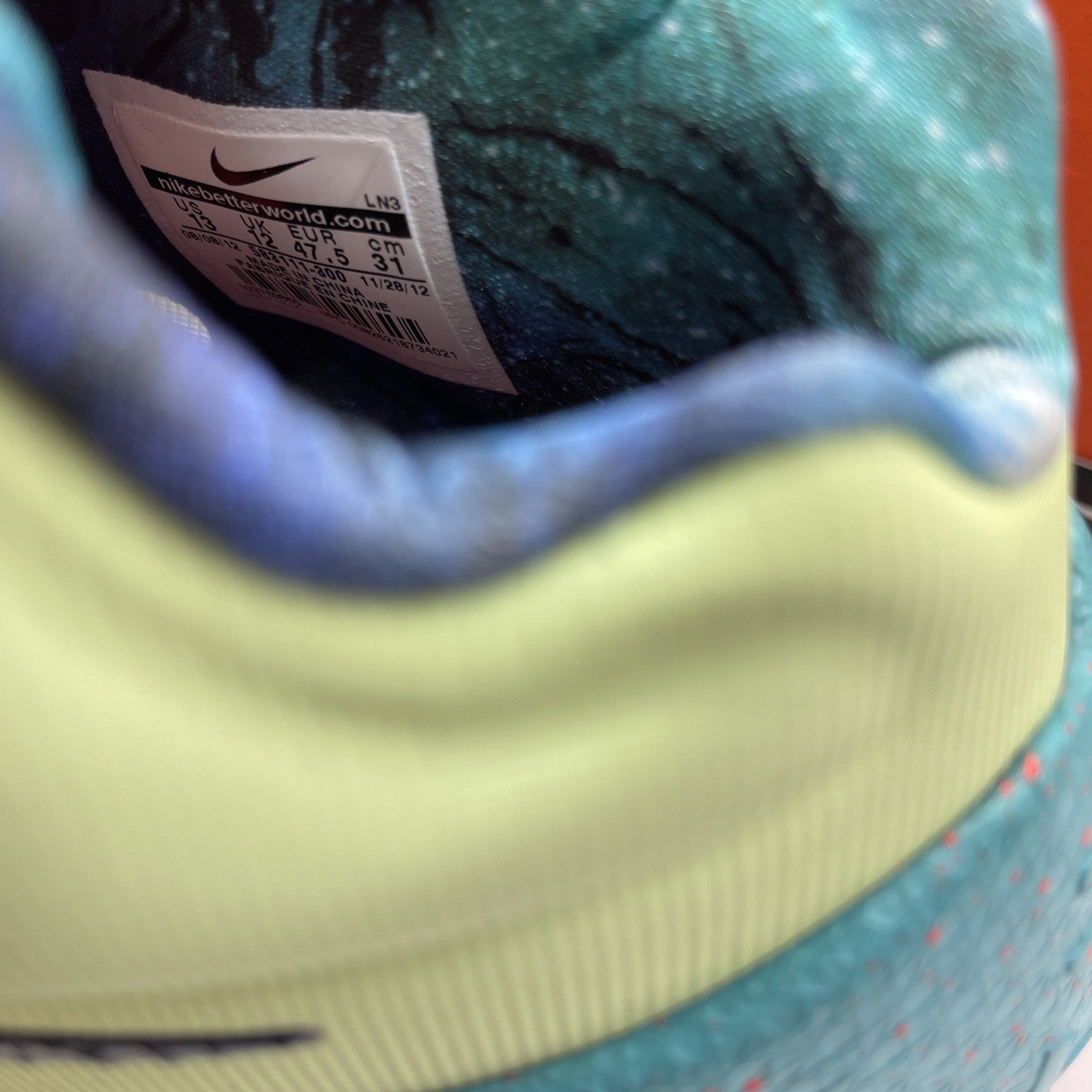 Size 13 - Nike KD 5 All-Star Extraterrestrial Green Black Leather (583111-300)