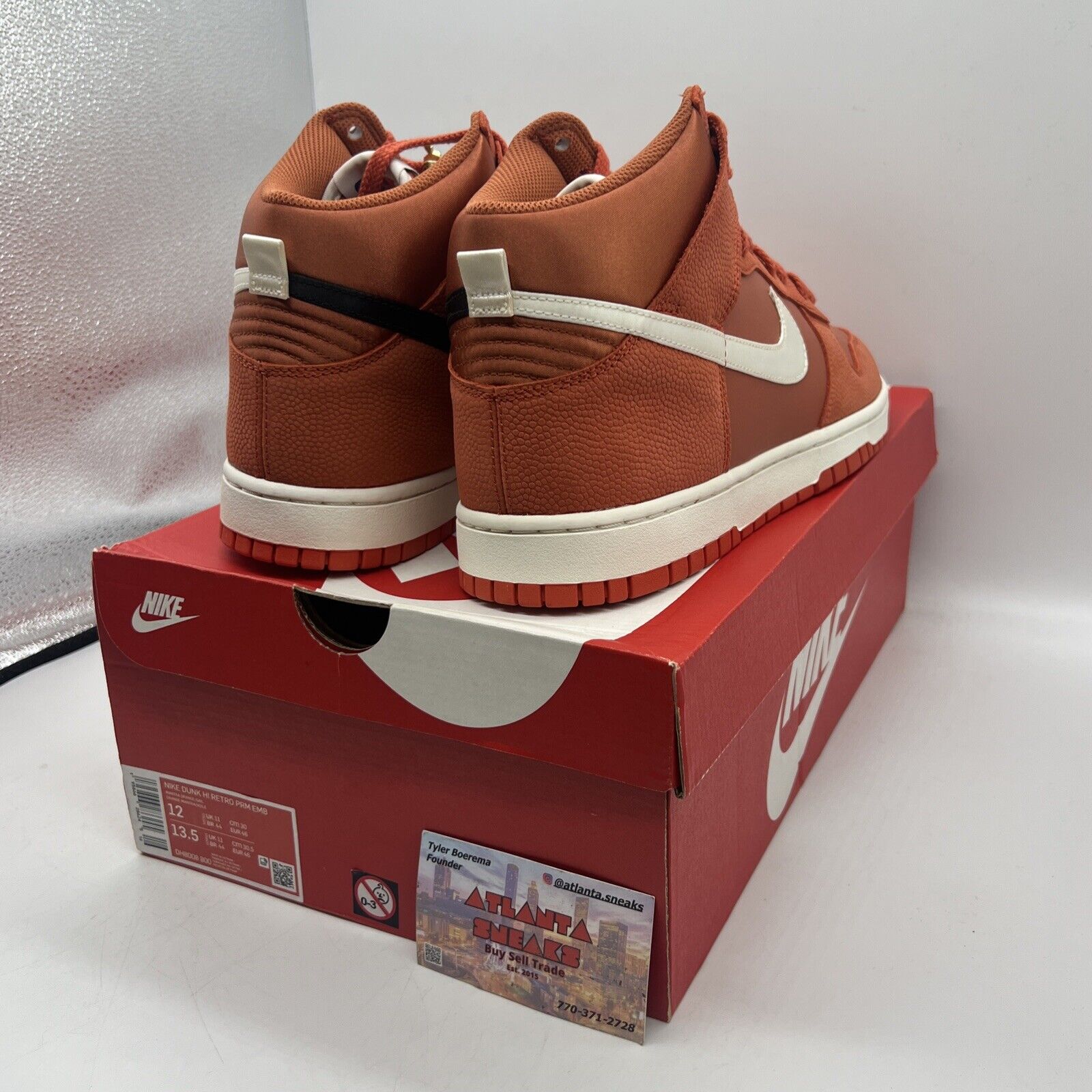 Size 12 - Nike Dunk High EMB x WNBA x NBA All Star Weekend 2022 Brand New