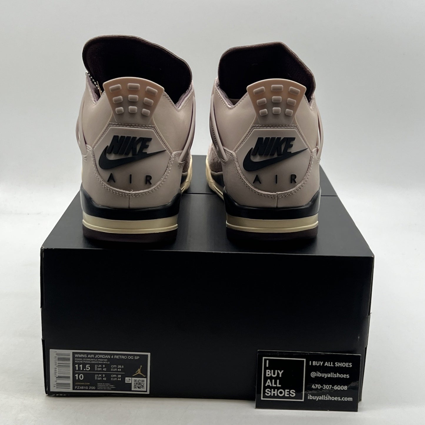Size 11.5 - A Ma Maniére x Air Jordan 4 Retro While You Were Sleeping W