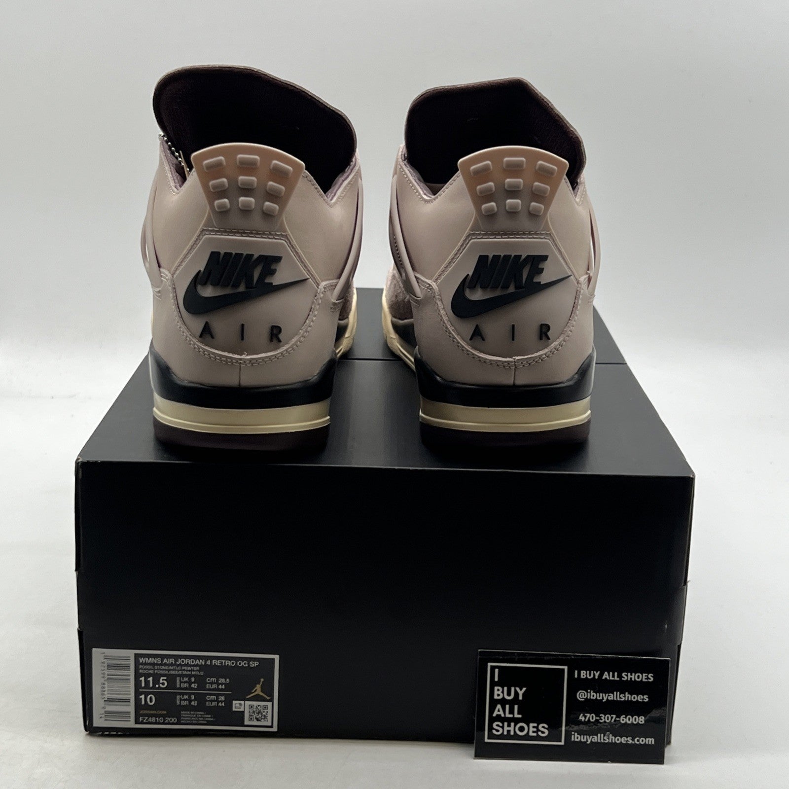 Size 11.5 - A Ma Maniére x Air Jordan 4 Retro While You Were Sleeping W