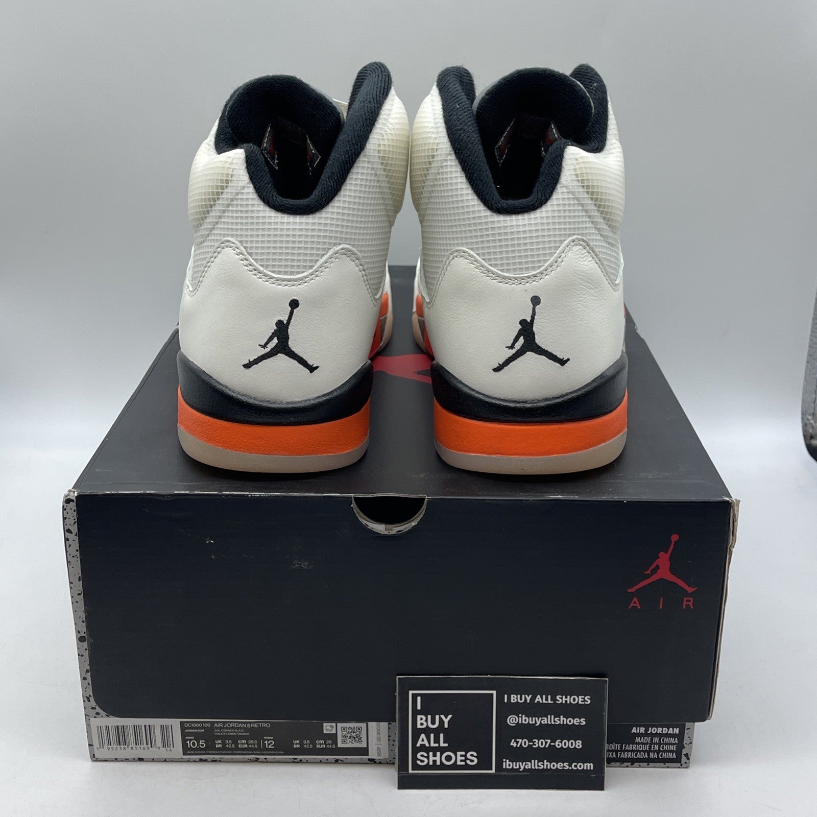 Size 10.5 - Air Jordan 5 Shattered Backboard (DC1060-100)