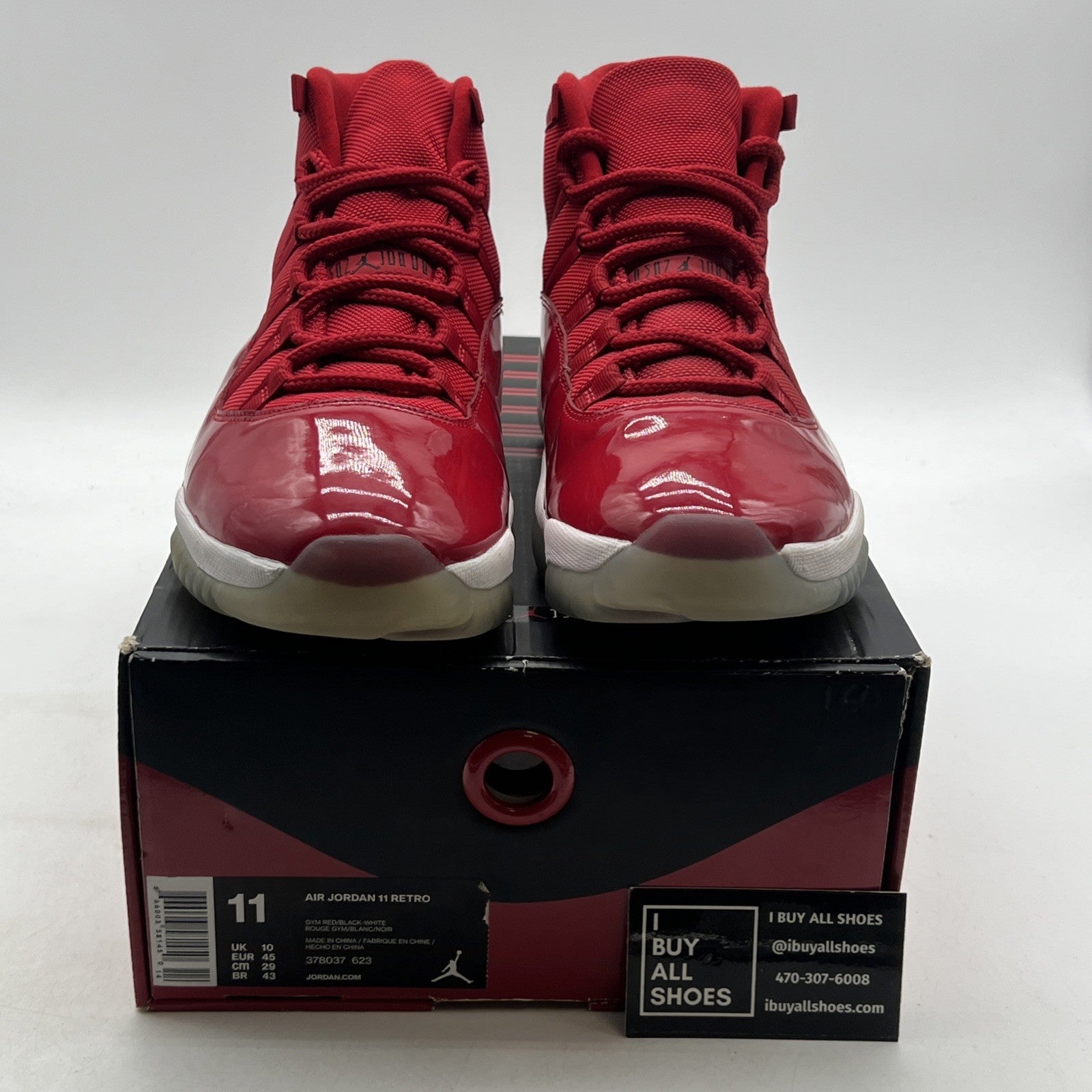 Size 11 - Air Jordan 11 Retro High Win Like '96 (378037-623)