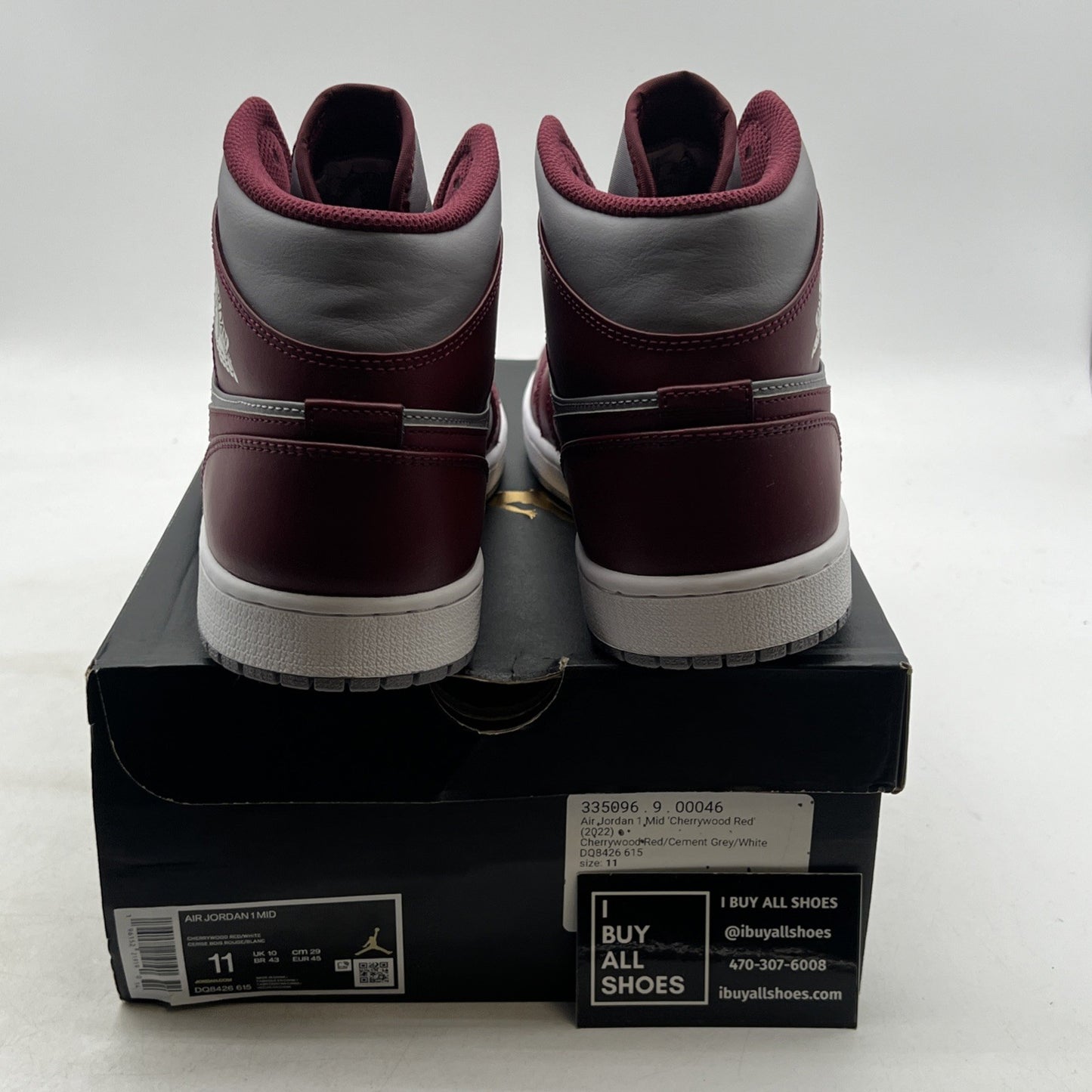 Size 11 - Air Jordan 1 Cherrywood Red 2022 (DQ8426-615)