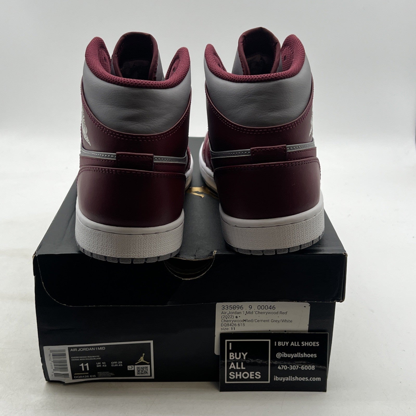 Size 11 - Air Jordan 1 Cherrywood Red 2022 (DQ8426-615)
