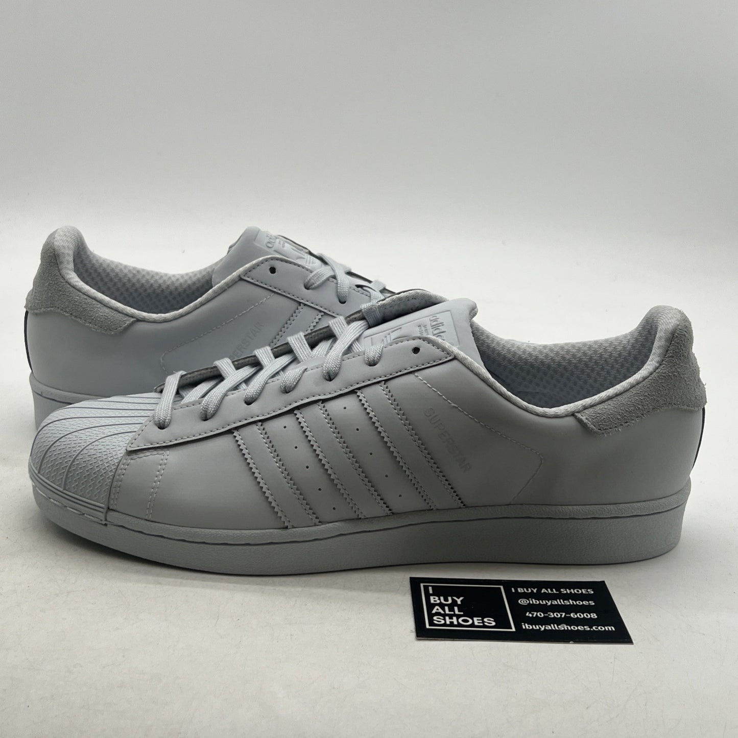 Size 13 - Adidas Superstar Adicolor Halo Blue (S80329)