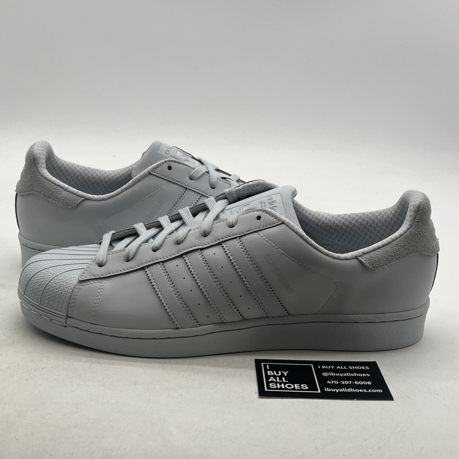 Size 13 - Adidas Superstar Adicolor Halo Blue (S80329)