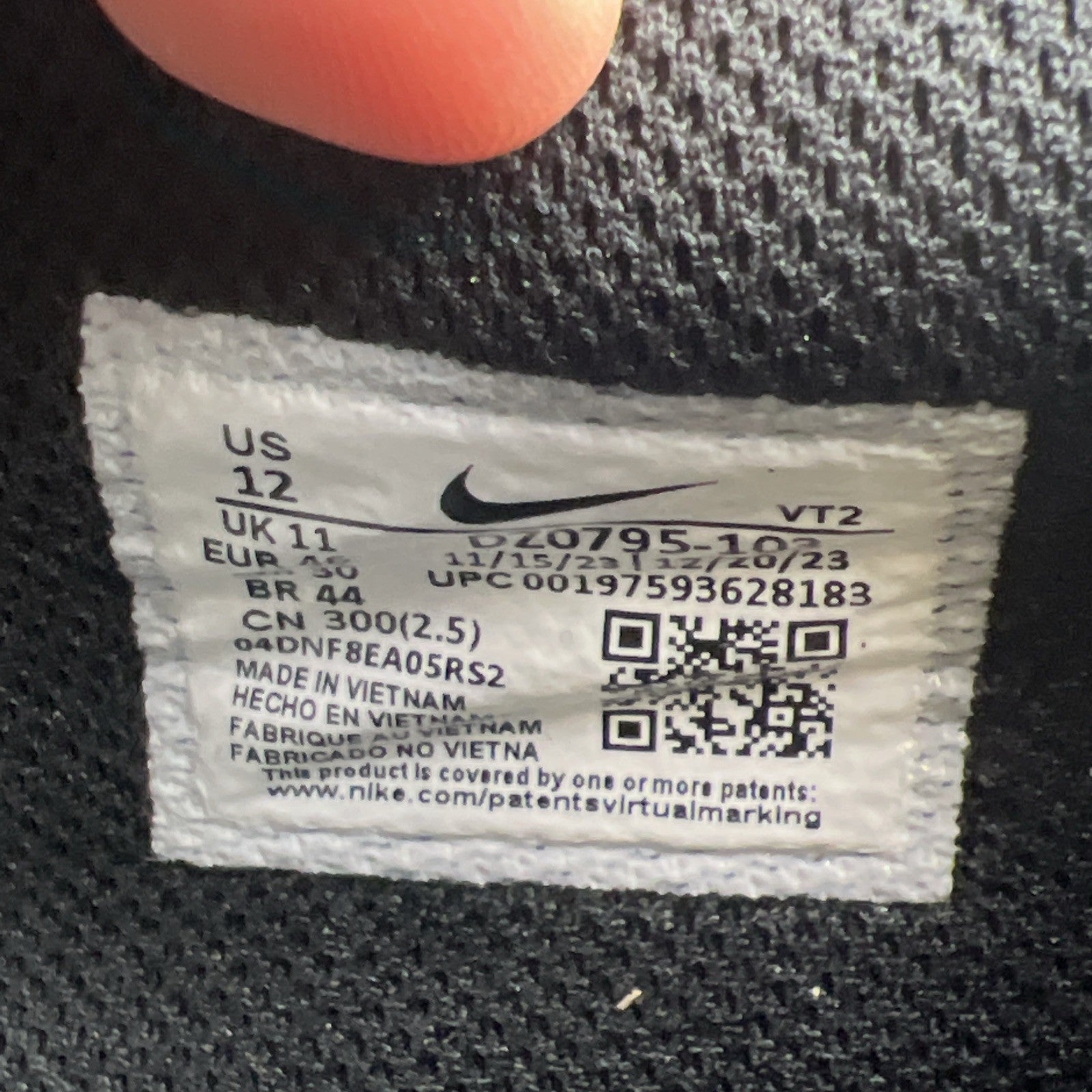 Size 12 - Nike Air Max Excee White University Gold (DZ0795-103)