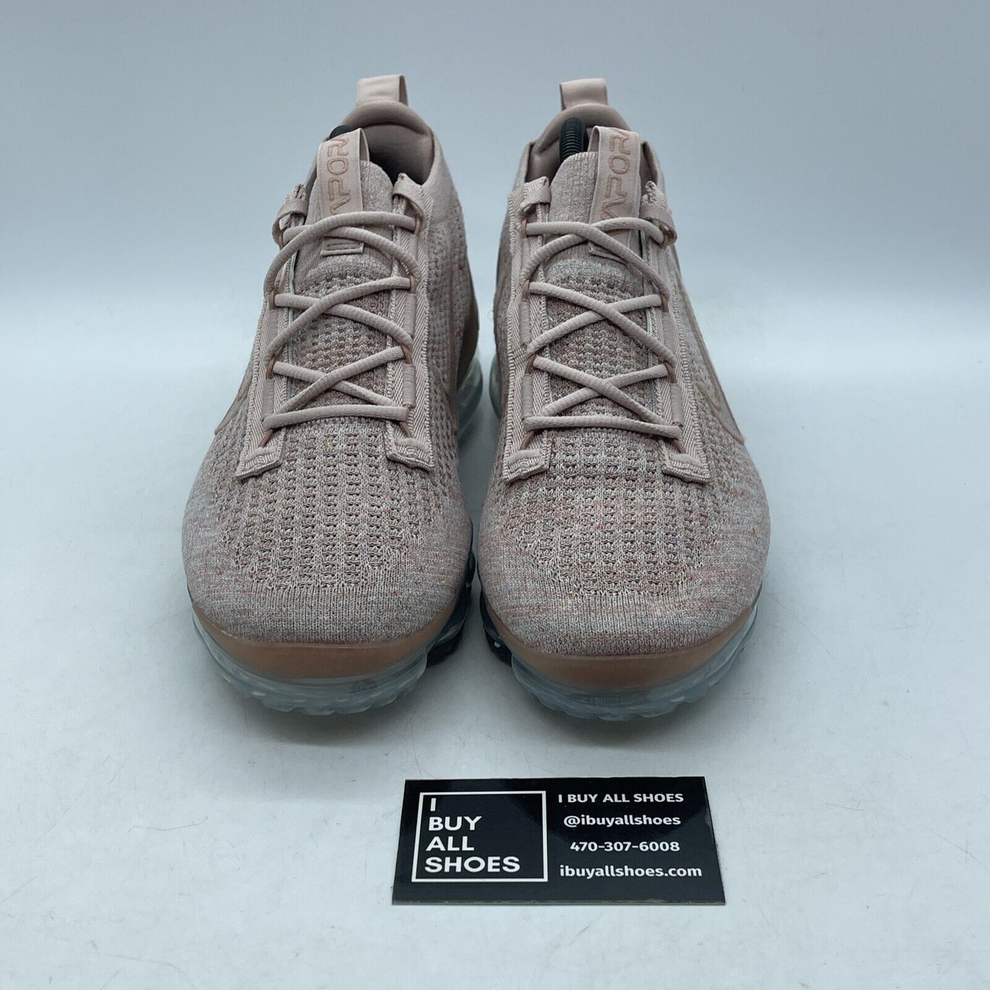 Size 11W - Nike Air VaporMax 2021 Flyknit Pink Oxford Suede (DJ9975-600)