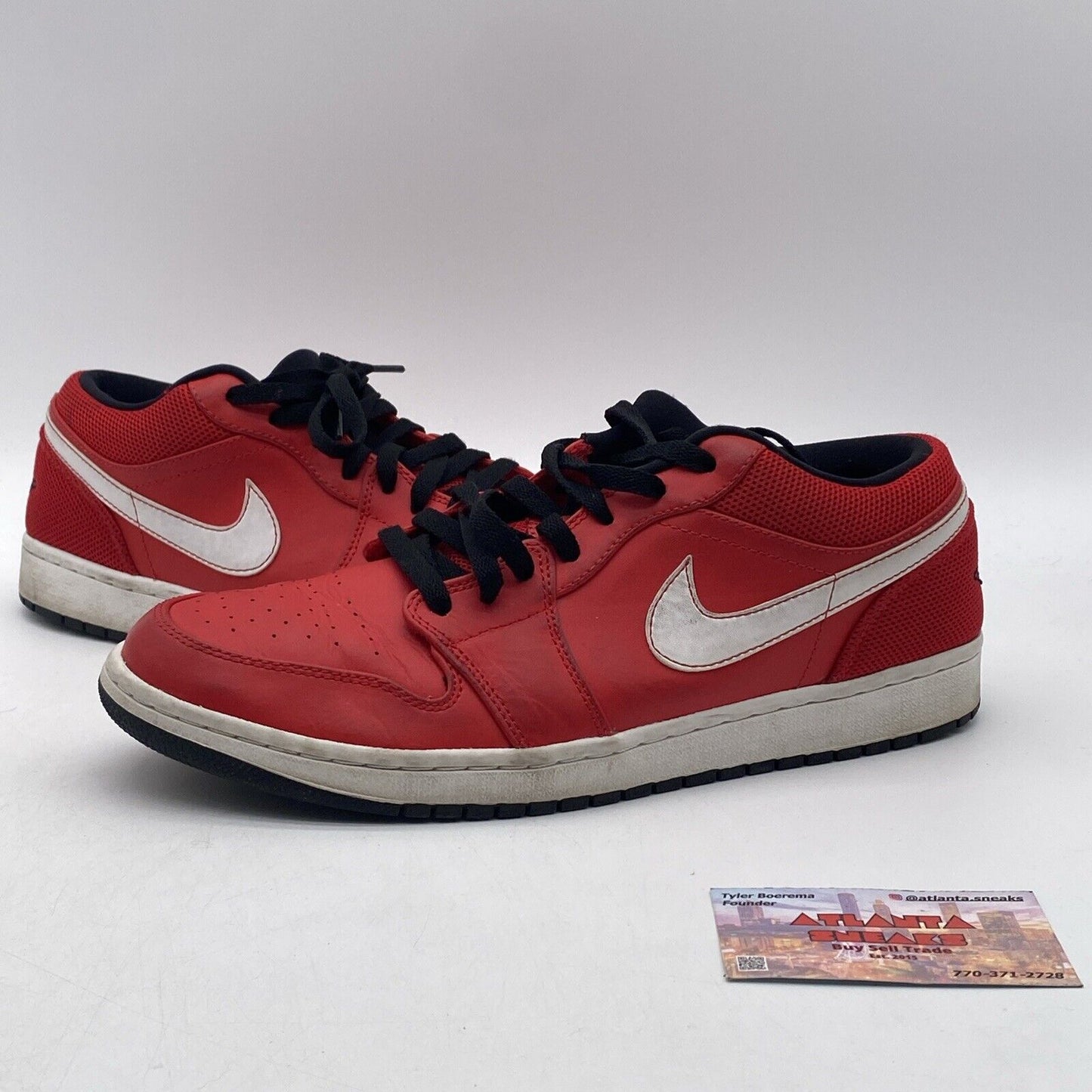 Size 11 - Air Jordan 1 Retro Low University Red