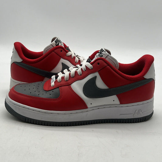 Size 10 - Nike ID Air Force 1 Nike By You 'Red Black White Grey' (DV3892-900)