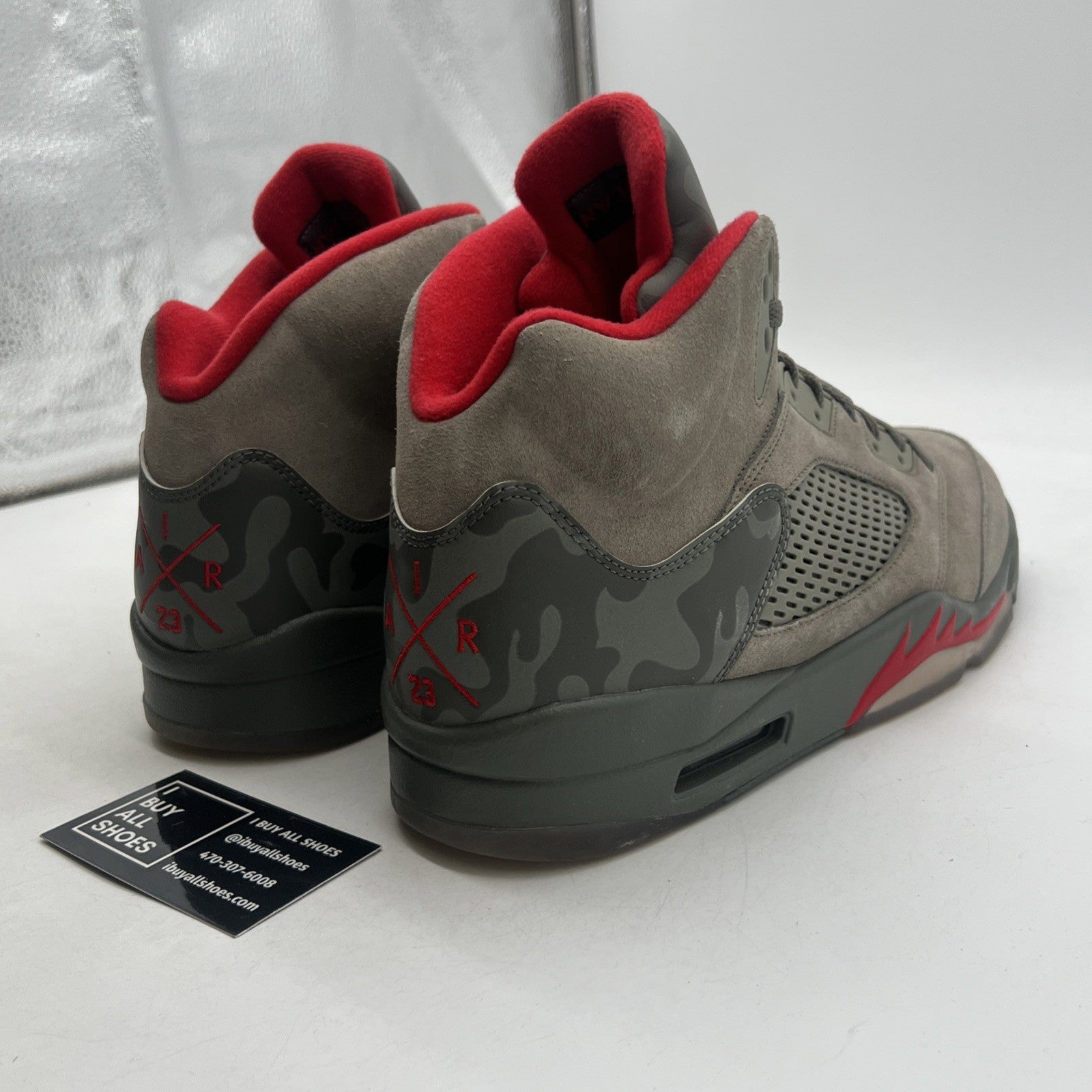 Size 13 - Air Jordan 5 Retro Camo (136027-051)