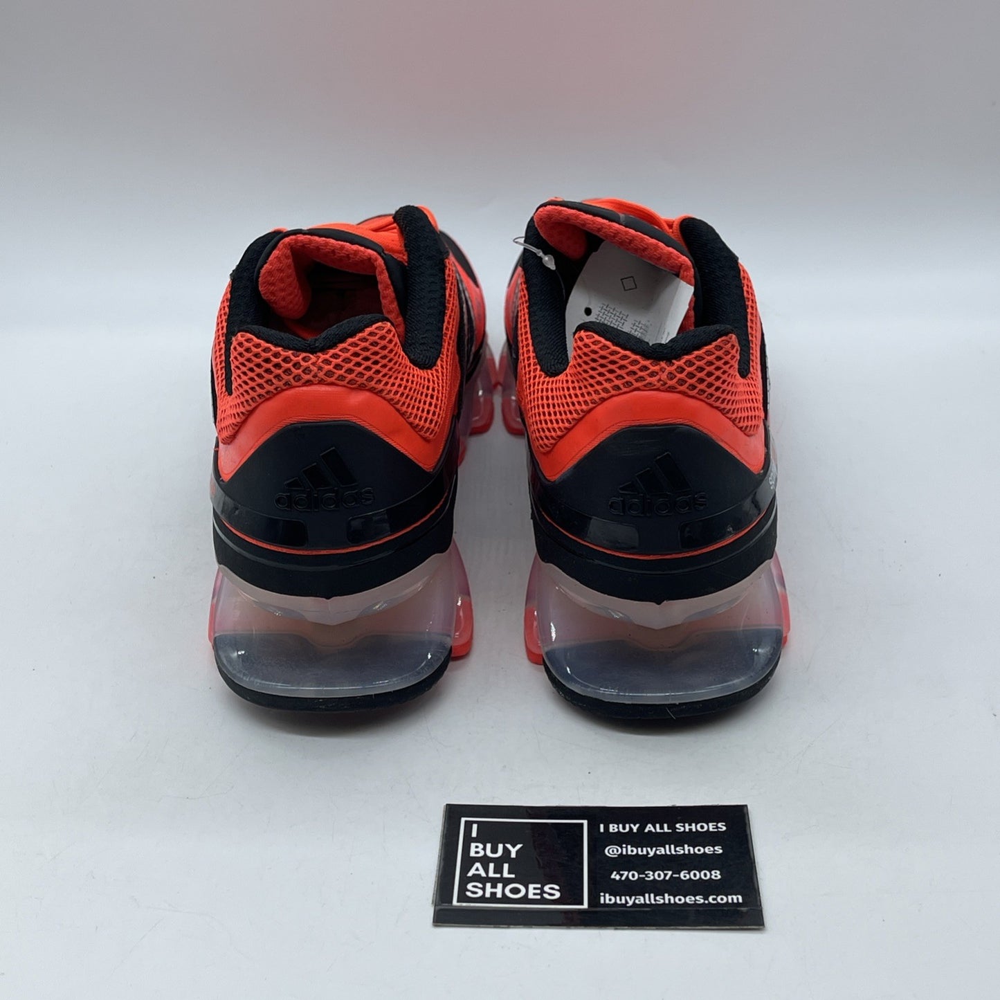 Size 13 - adidas Springblade Infrared Orange Black Suede Leather (G66971)
