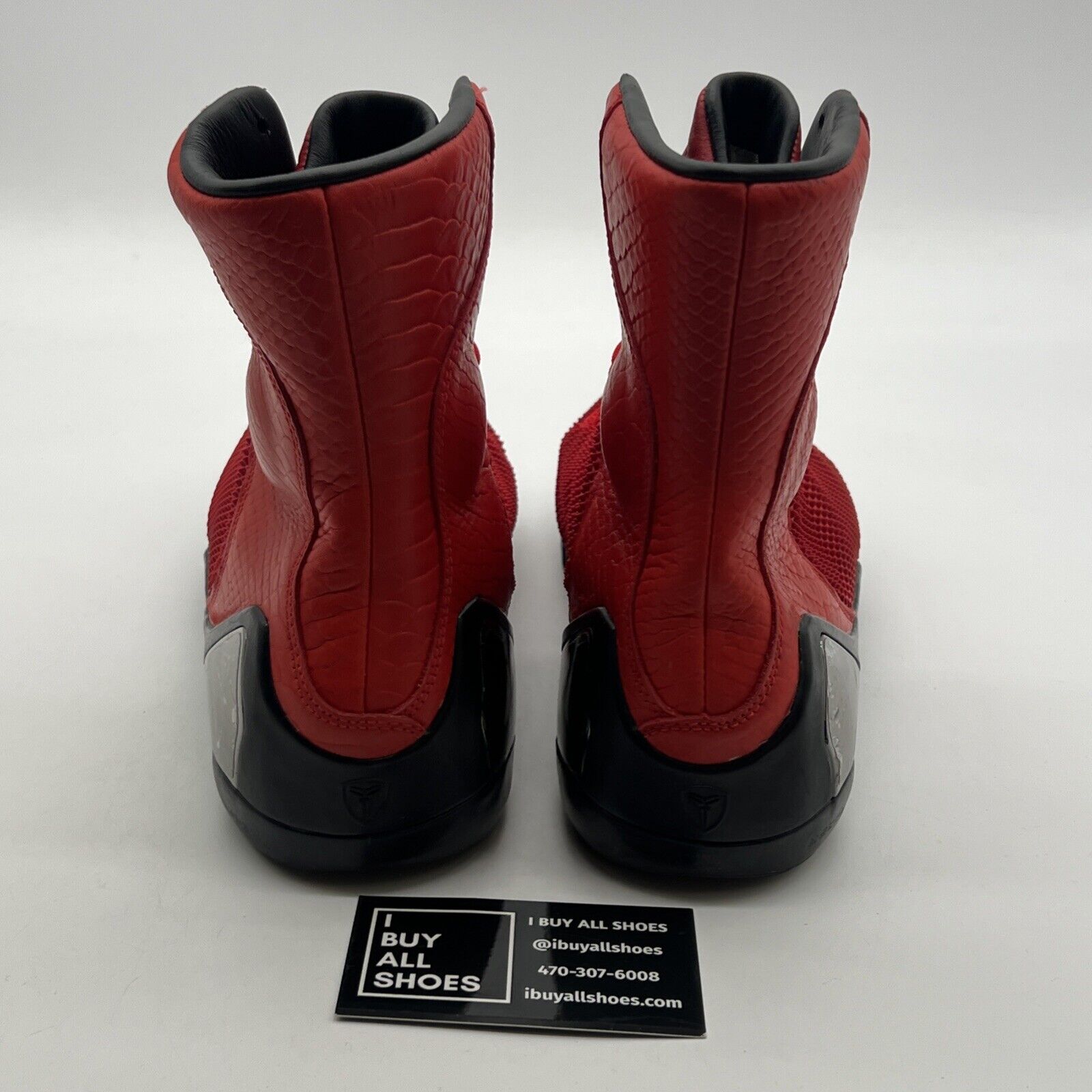 Size 10 - Nike Kobe 9 KRM EXT High Red Mamba (716993-600)