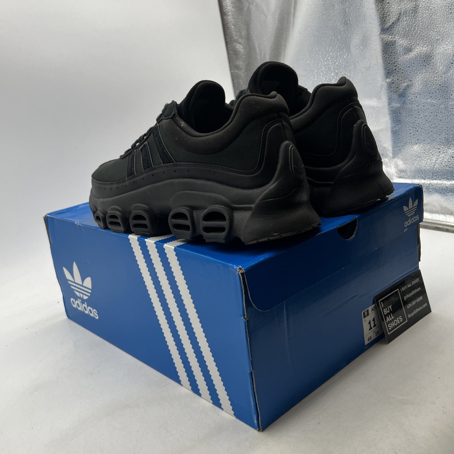 Size 11 - adidas adiFOM Megaride Core Black (IE4047)