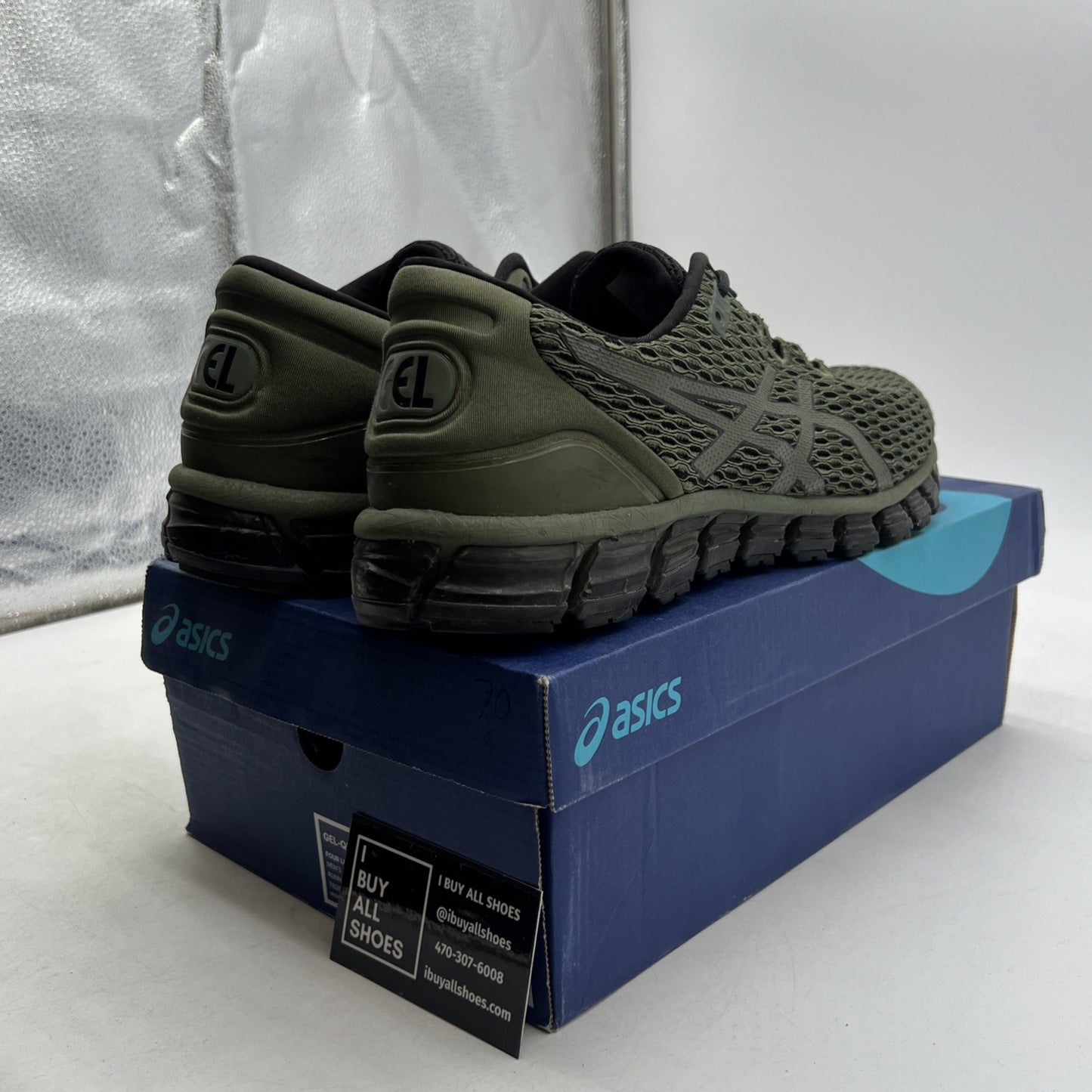 Size 11.5 - Asics Gel Quantum 360 Shift MX Clover Green (T839N-8190)