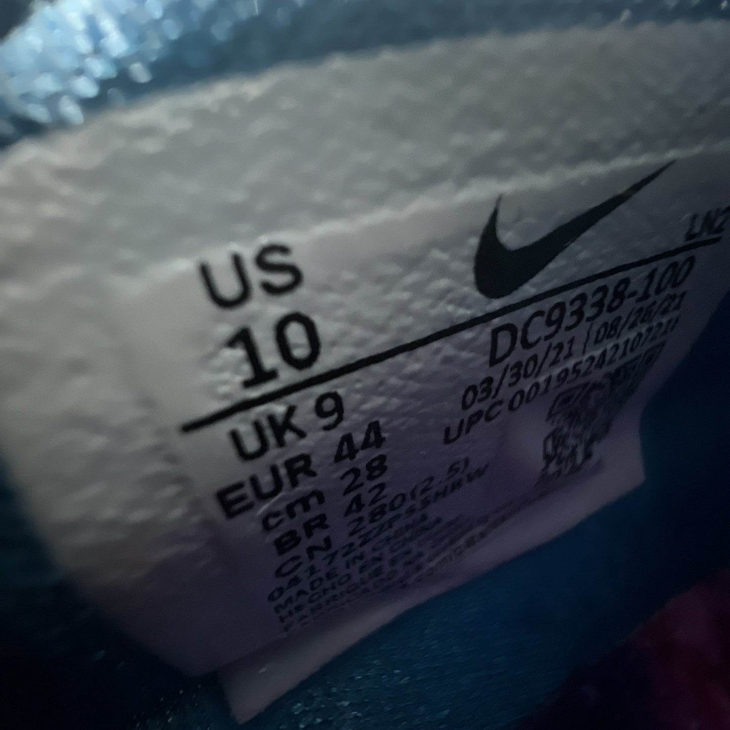 Size 10 - New Nike Lebron 19 Space Jam White Blue Men's Basketball (DC9338-100)