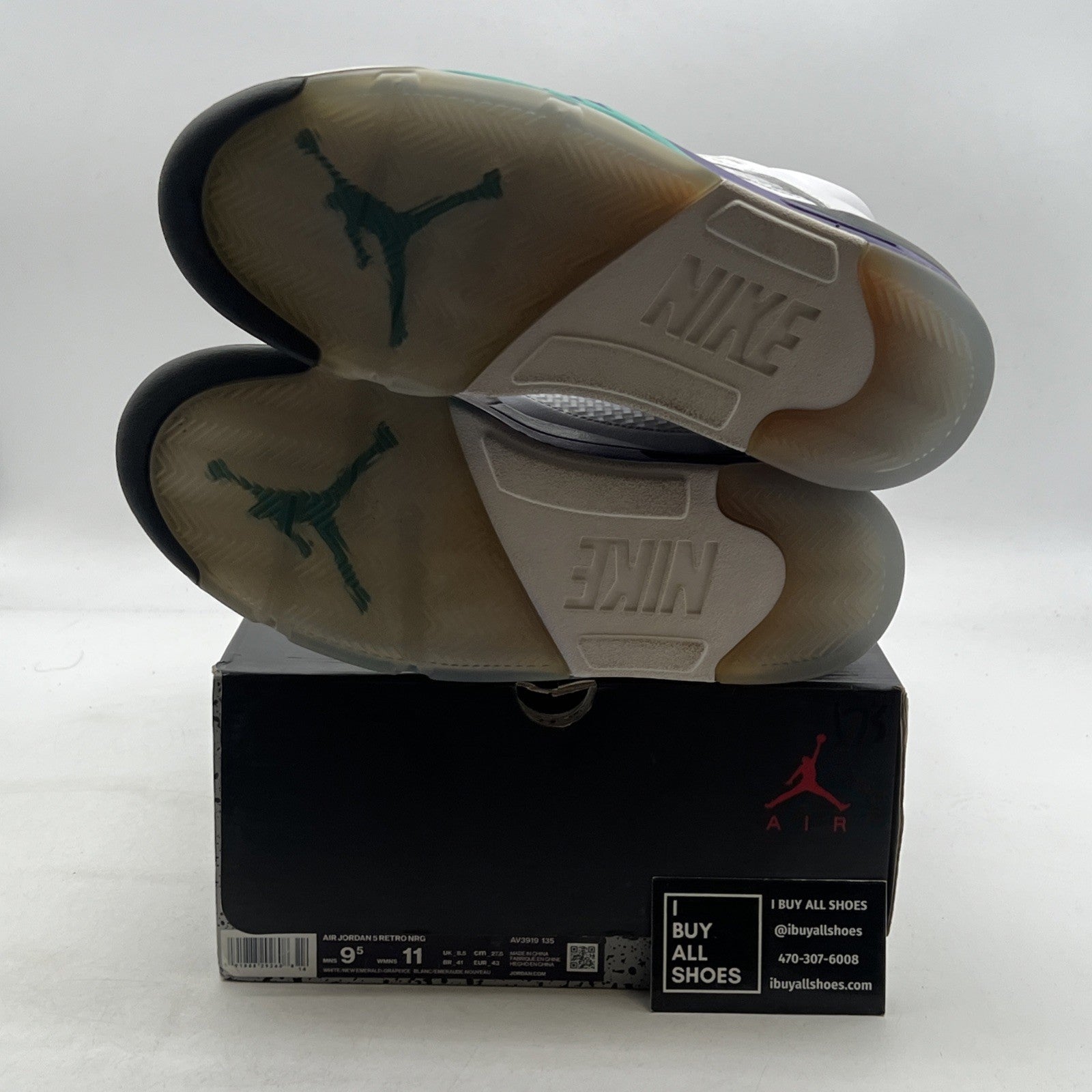 Size 9.5 - Air Jordan 5 Retro NRG Fresh Prince (AV3919-135)