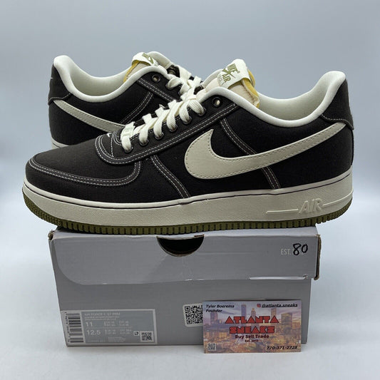 Size 11 - Nike Air Force 1 '07 Premium Low Baroque Brown white (CI9349-201)