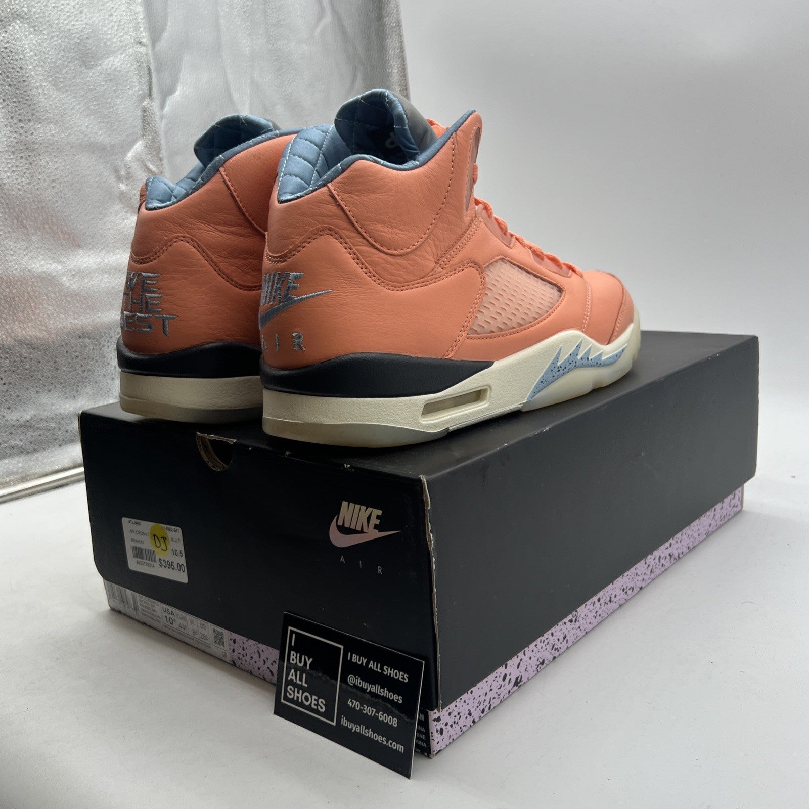 Size 10.5 - Air Jordan 5 Retro x DJ Khaled Mid We The Best - Crimson Bliss