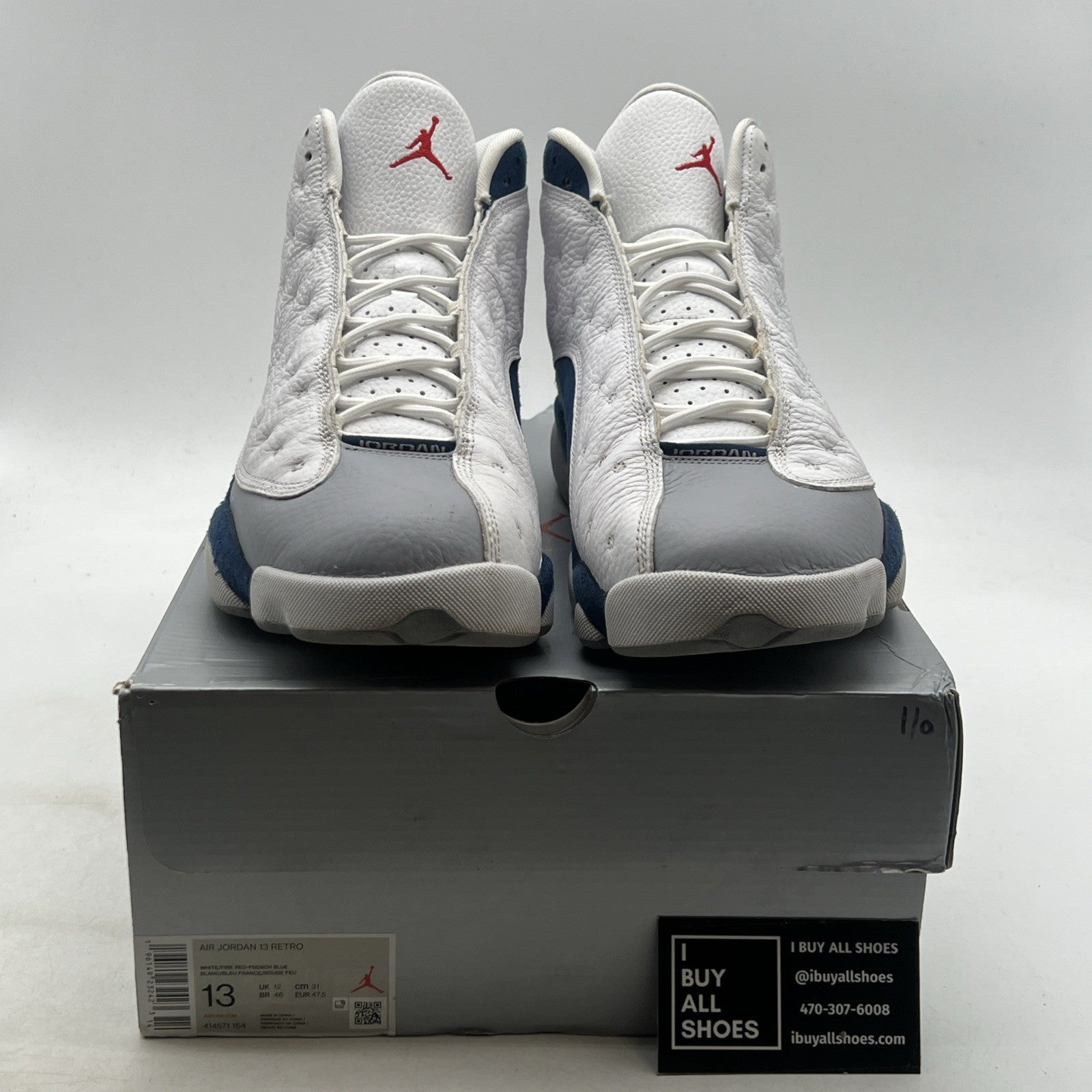 Size 13 - Air Jordan 13 Retro Mid French Blue (414571-164)