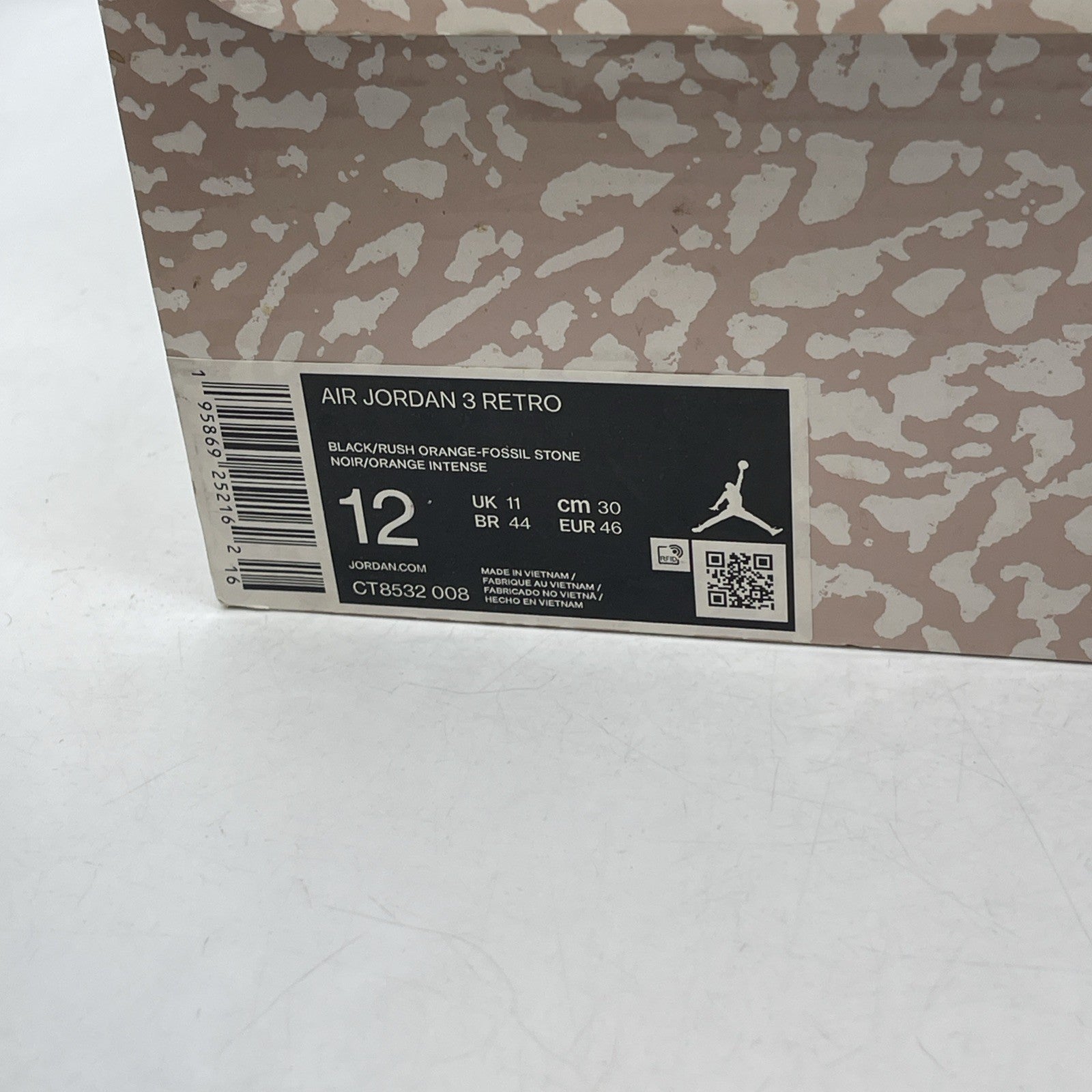 Size 12 - Air Jordan 3 Retro Mid Desert Elephant (CT8532-008)