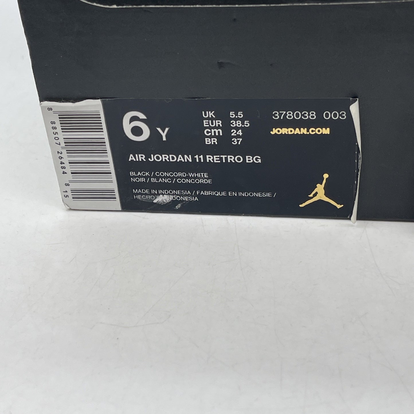 Size 6Y - Air Jordan 11 Retro High Space Jam (378038-003)