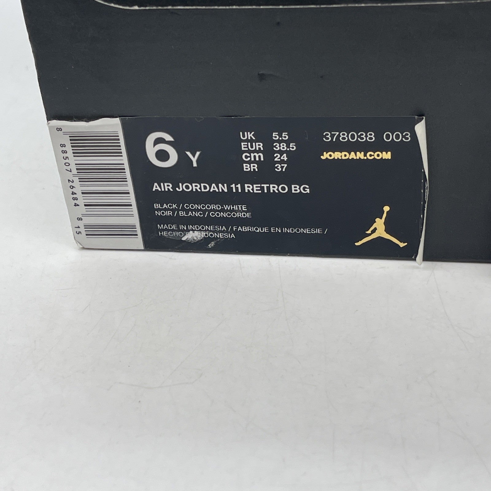 Size 6Y - Air Jordan 11 Retro High Space Jam (378038-003)