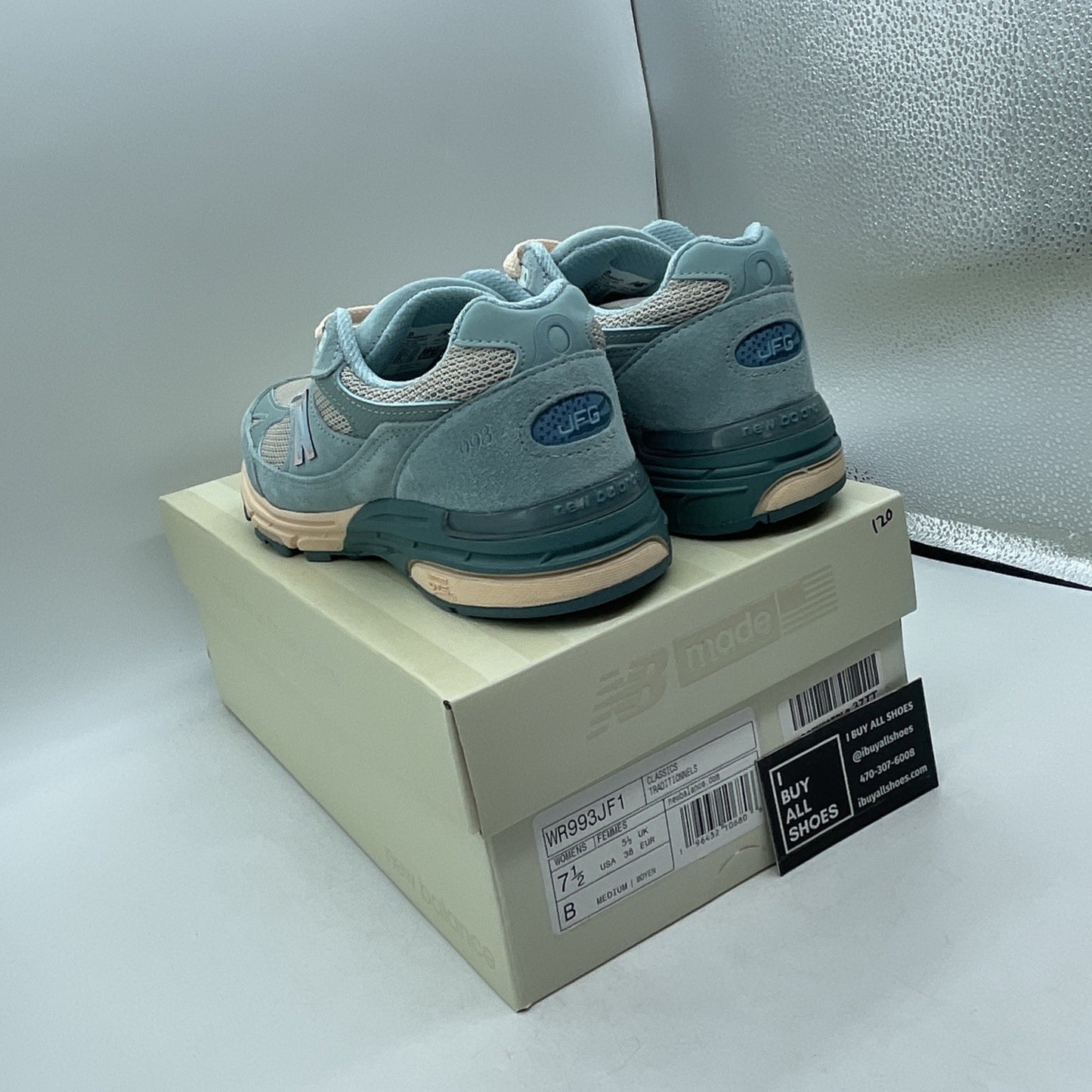 Size 7.5 - Joe Freshgoods x New Balance 993 Made in USA Performance Art  Arctic