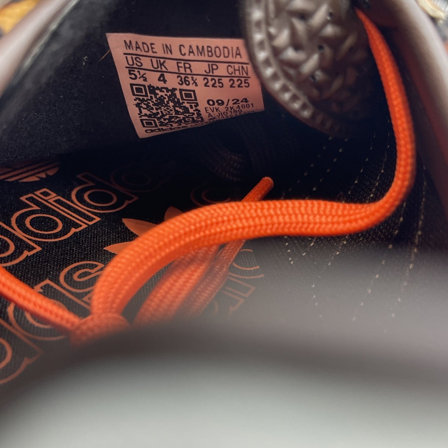 Size 5.5W - adidas SL72 OG Cheetah Pack Impact Orange Brown (JI0189)