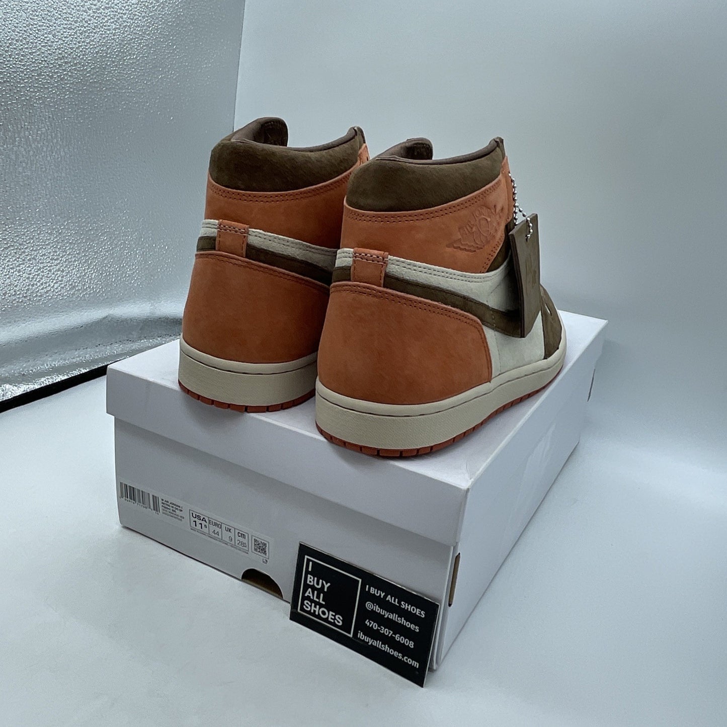 Size 11.5W - Air Jordan 1 Retro OG High Dusted Clay (FQ2941-200)