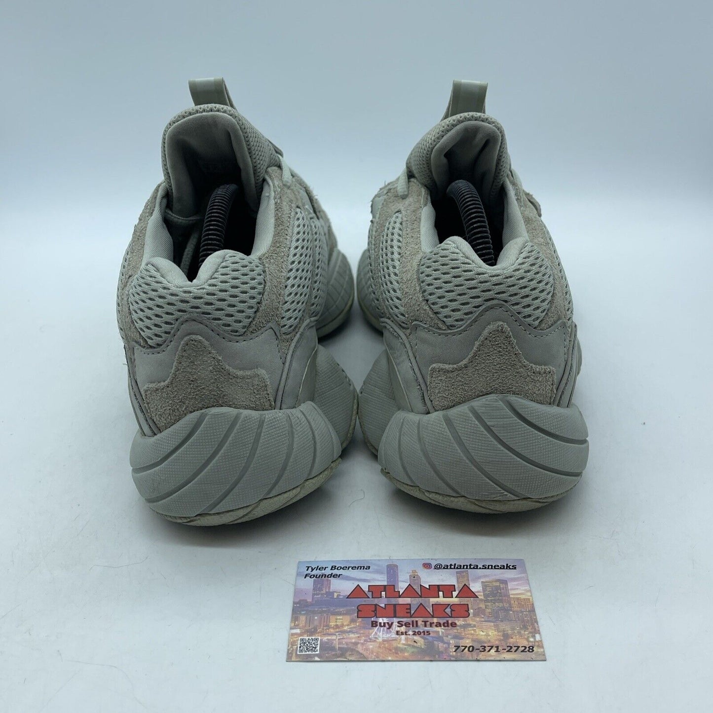 Size 10 - adidas Yeezy 500 Salt Grey Brown Suede Leather (EE7287)