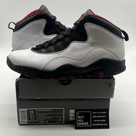 Size 11 - Air Jordan 10 Retro 2012 Chicago (310805-100)