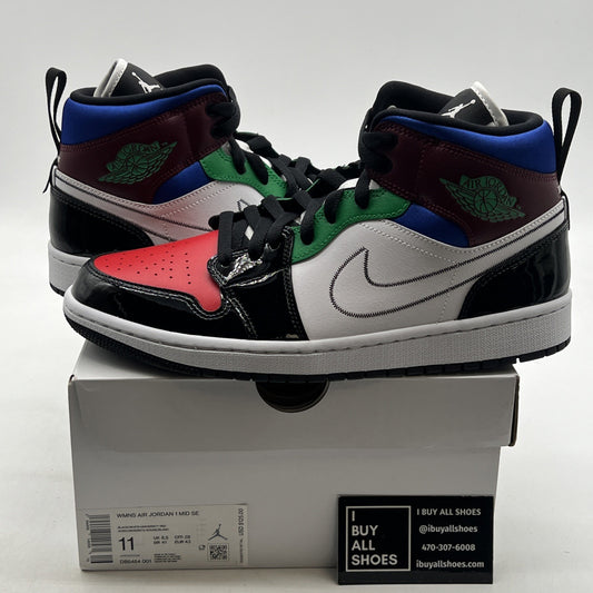 Size 11 - Air Jordan 1 SE Mid Multi-Color W (DB5454-001)