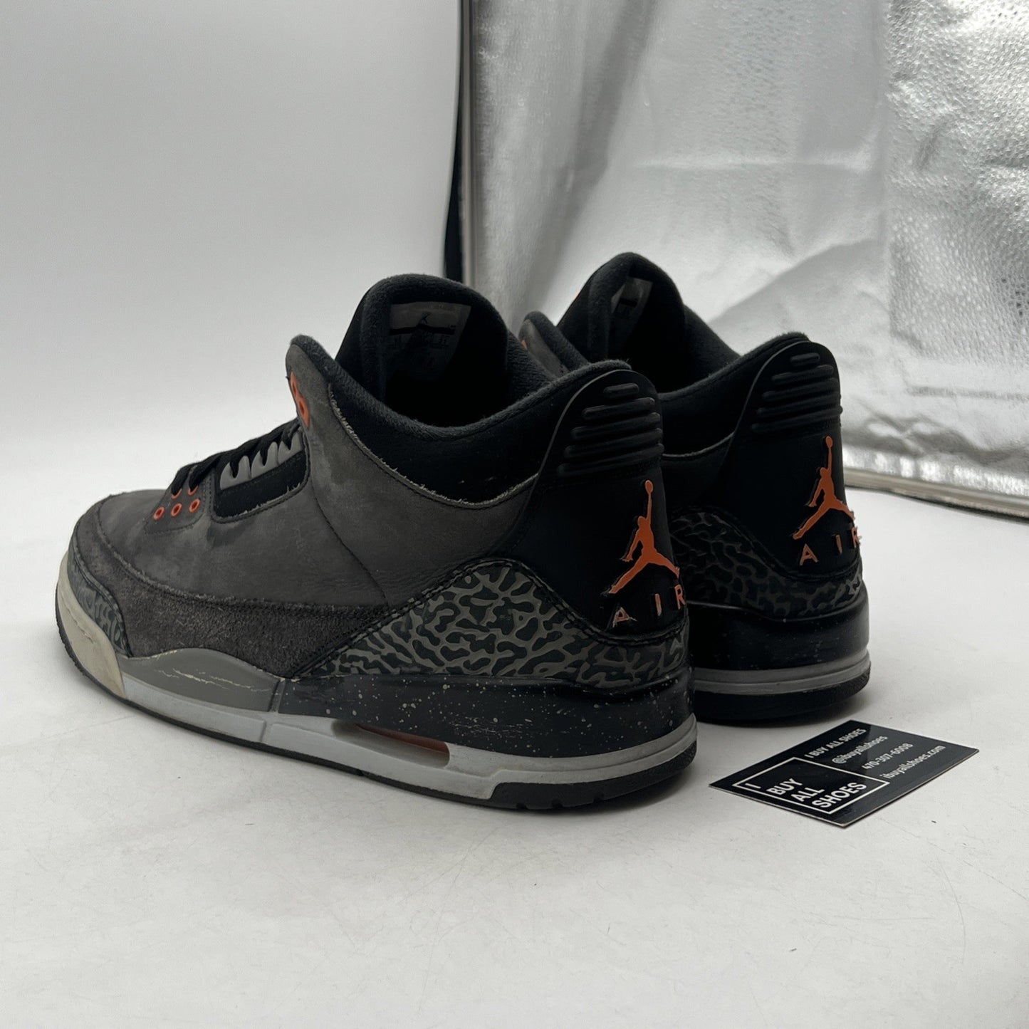 Size 13 - Air Jordan 3 Retro Fear Pack (626967-040)