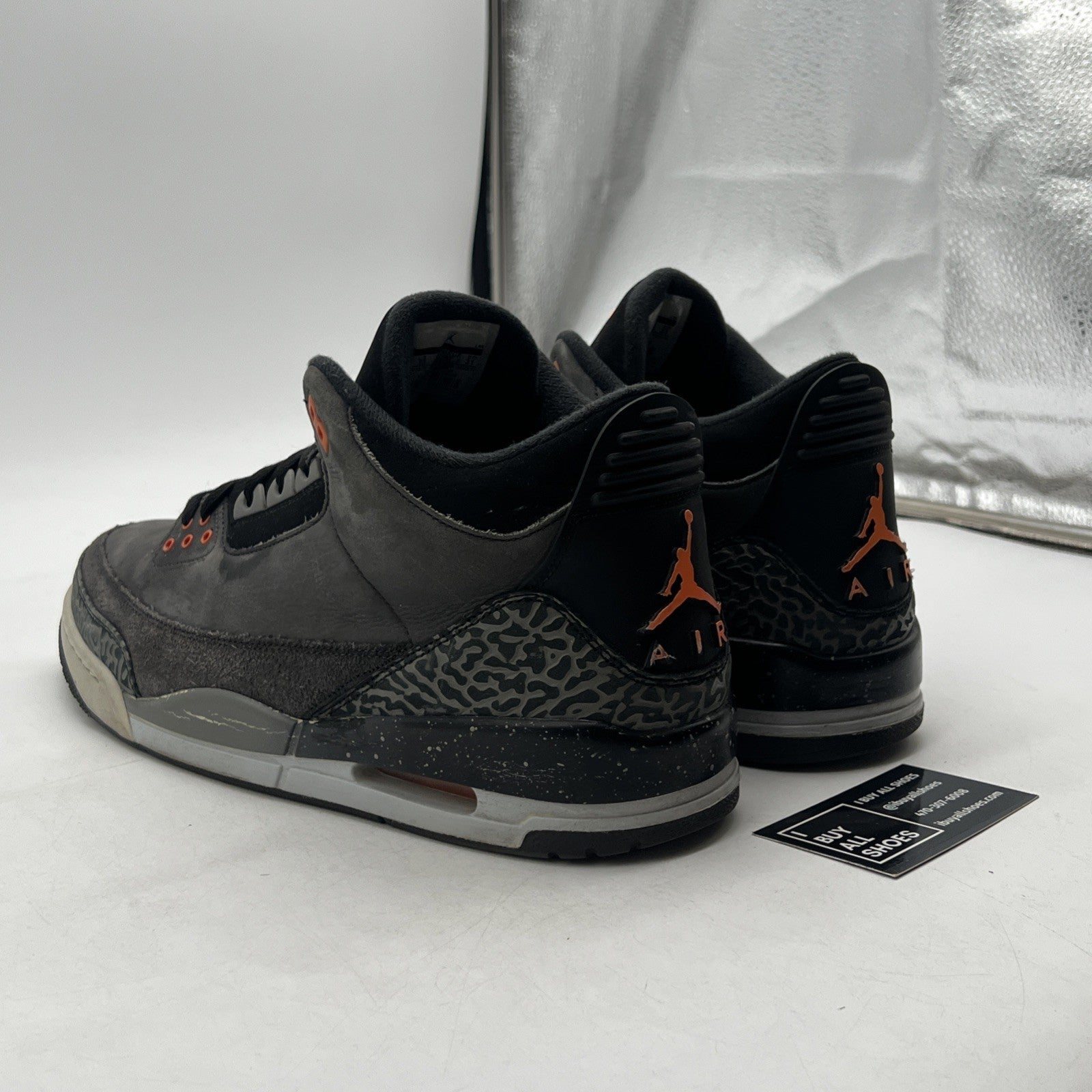 Size 13 - Air Jordan 3 Retro Fear Pack (626967-040)