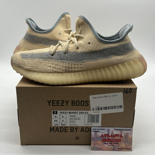 Size 9.5 - adidas Yeezy Boost 350 V2 Linen Grey (FY5158)