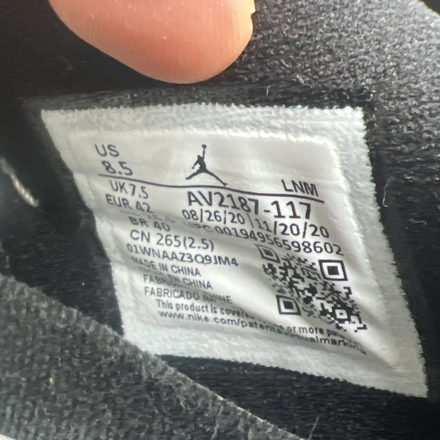 Size 8.5 - Air Jordan 11 Retro Low Legend Blue (AV2187-117)