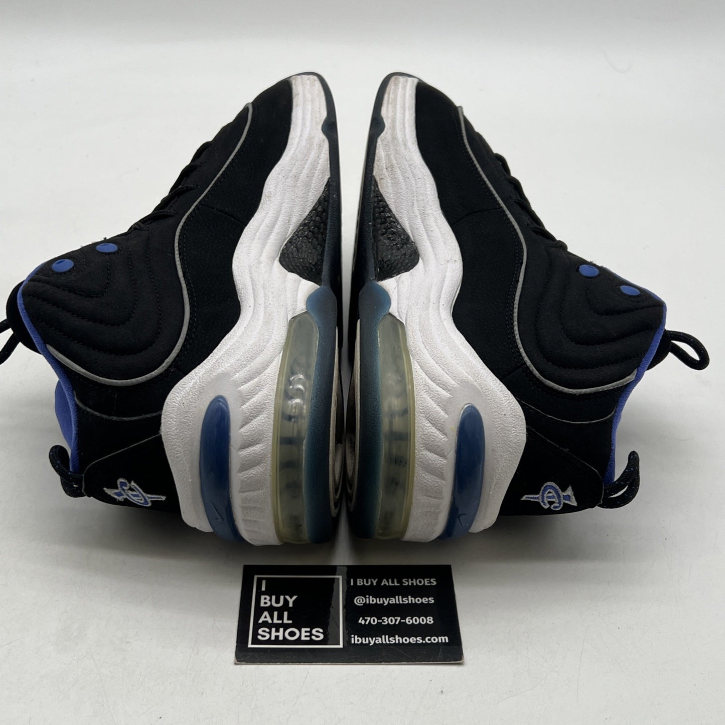 Size 9 - Nike Air Penny 2 Black Royal (333886-041)
