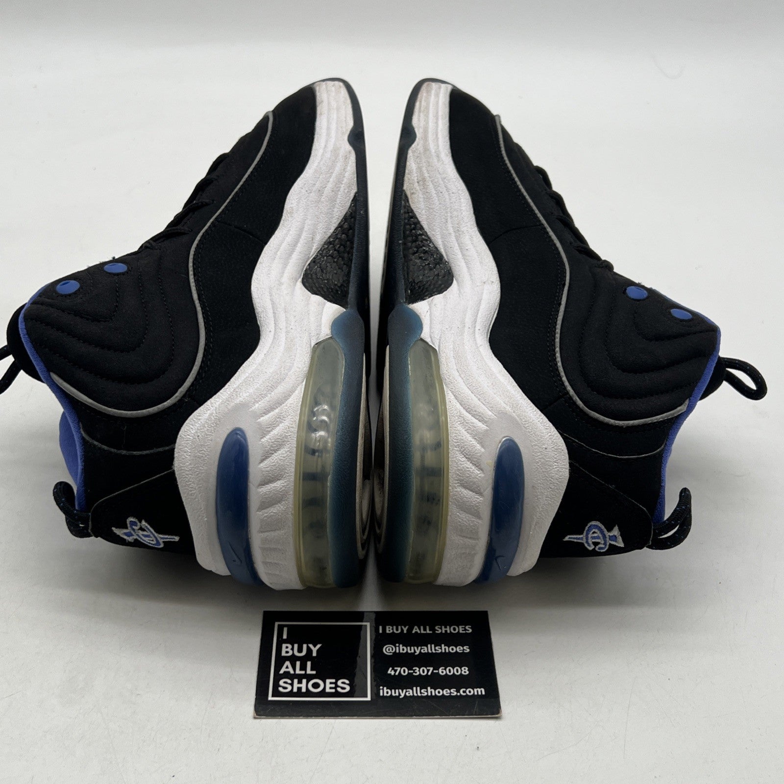 Size 9 - Nike Air Penny 2 Black Royal (333886-041)