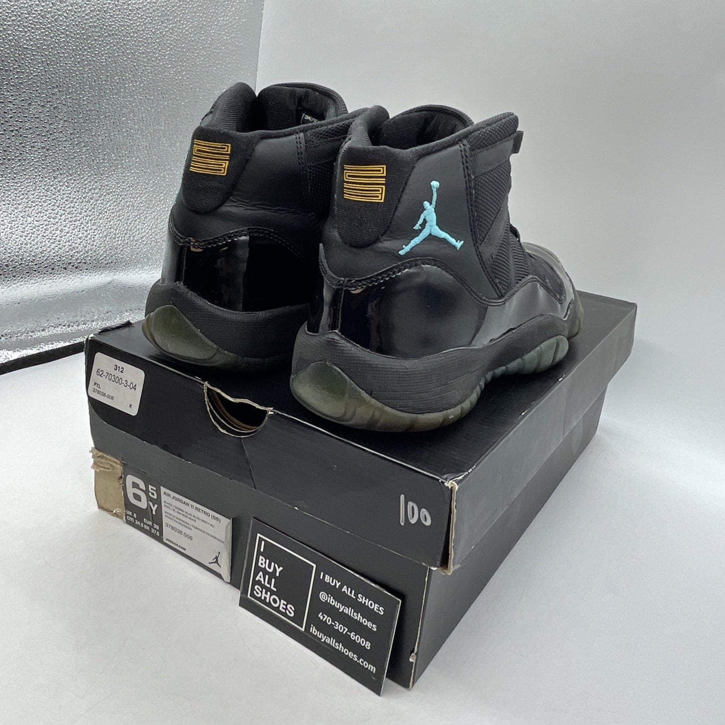 Size 6.5 - Air Jordan 11 Retro High Gamma Blue (378038-006)