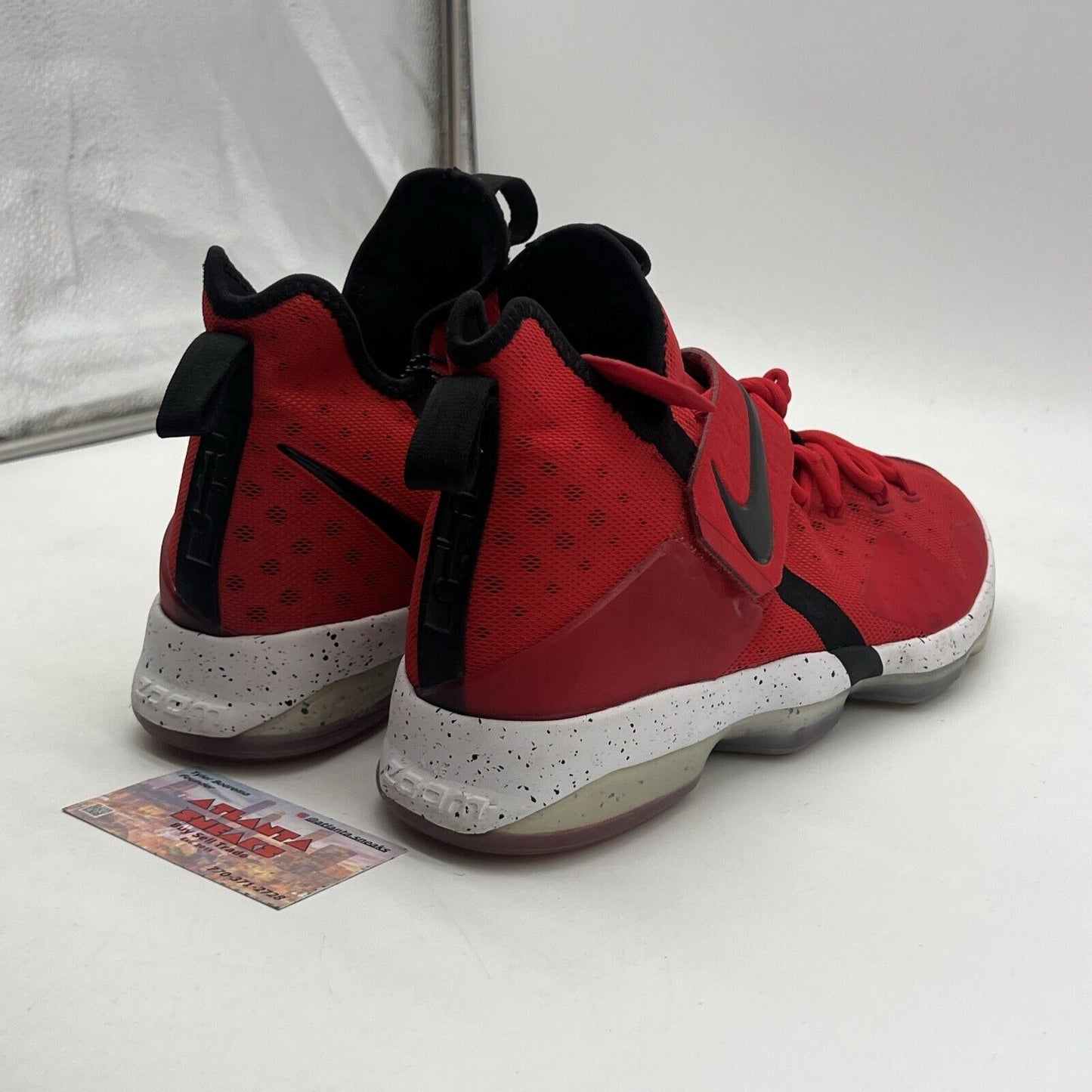 Size 10 - Nike LeBron 14 University Red (852405-600)