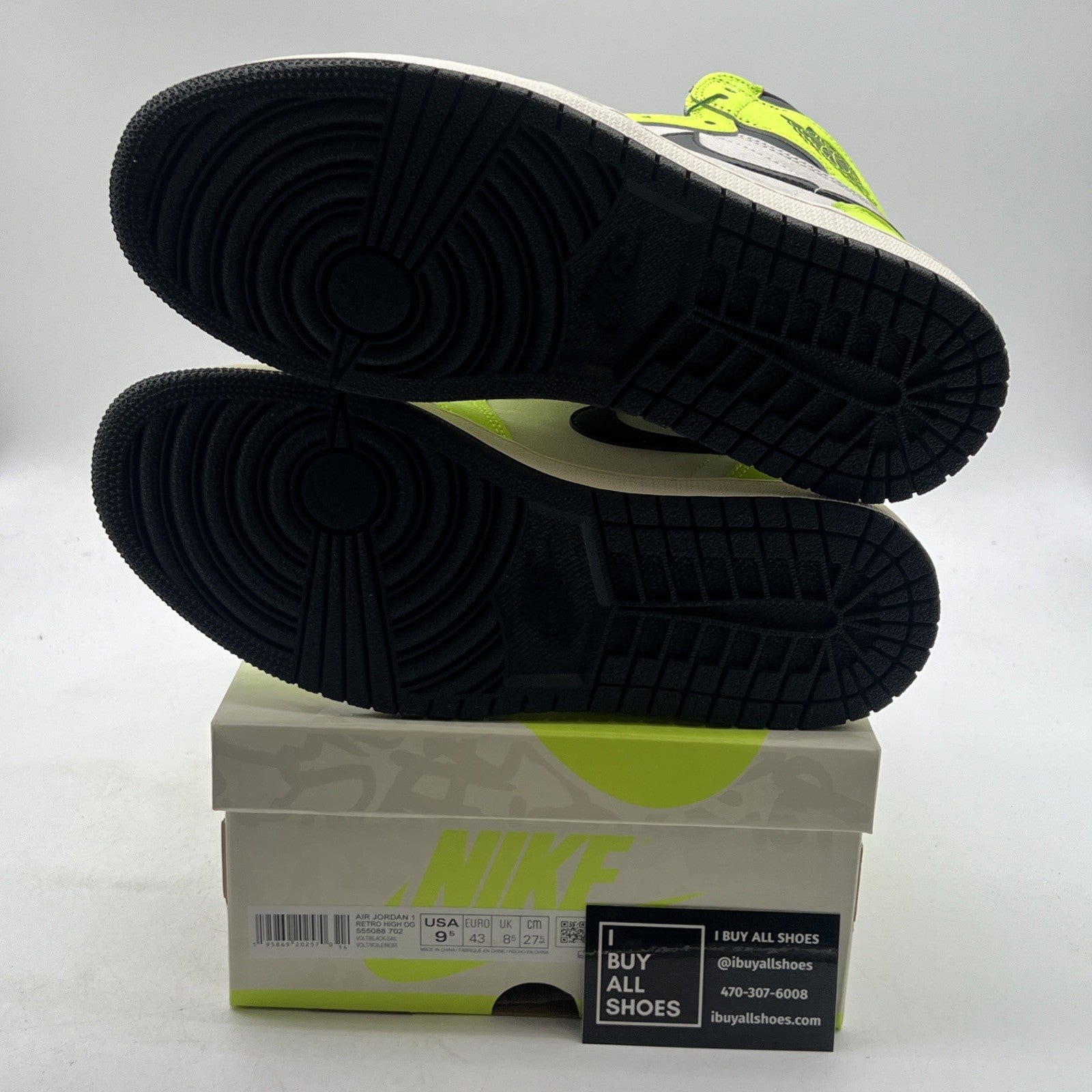 Size 9.5 - Air Jordan 1 Retro High OG Visionaire (555088-702)