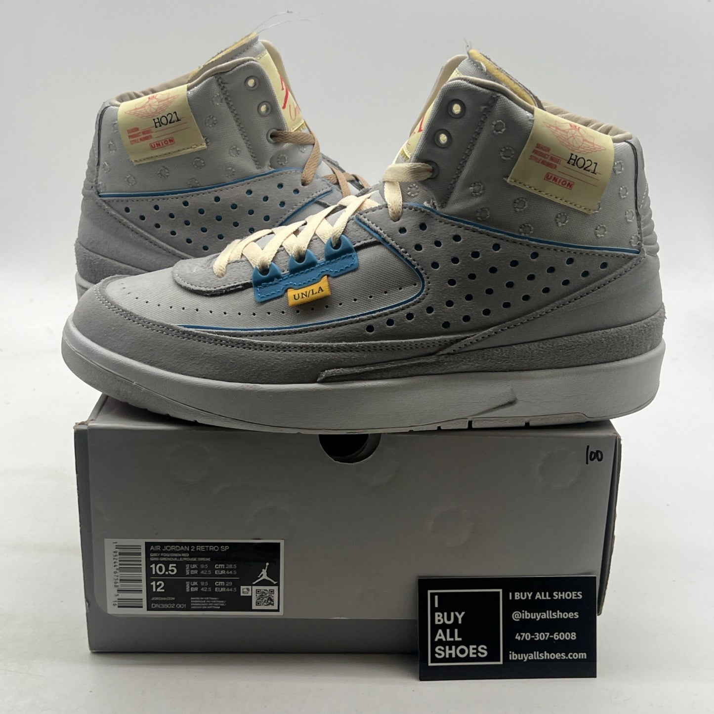 Size 10.5 - Air Jordan 2 Gray Fog 2022 (DN3802-001)