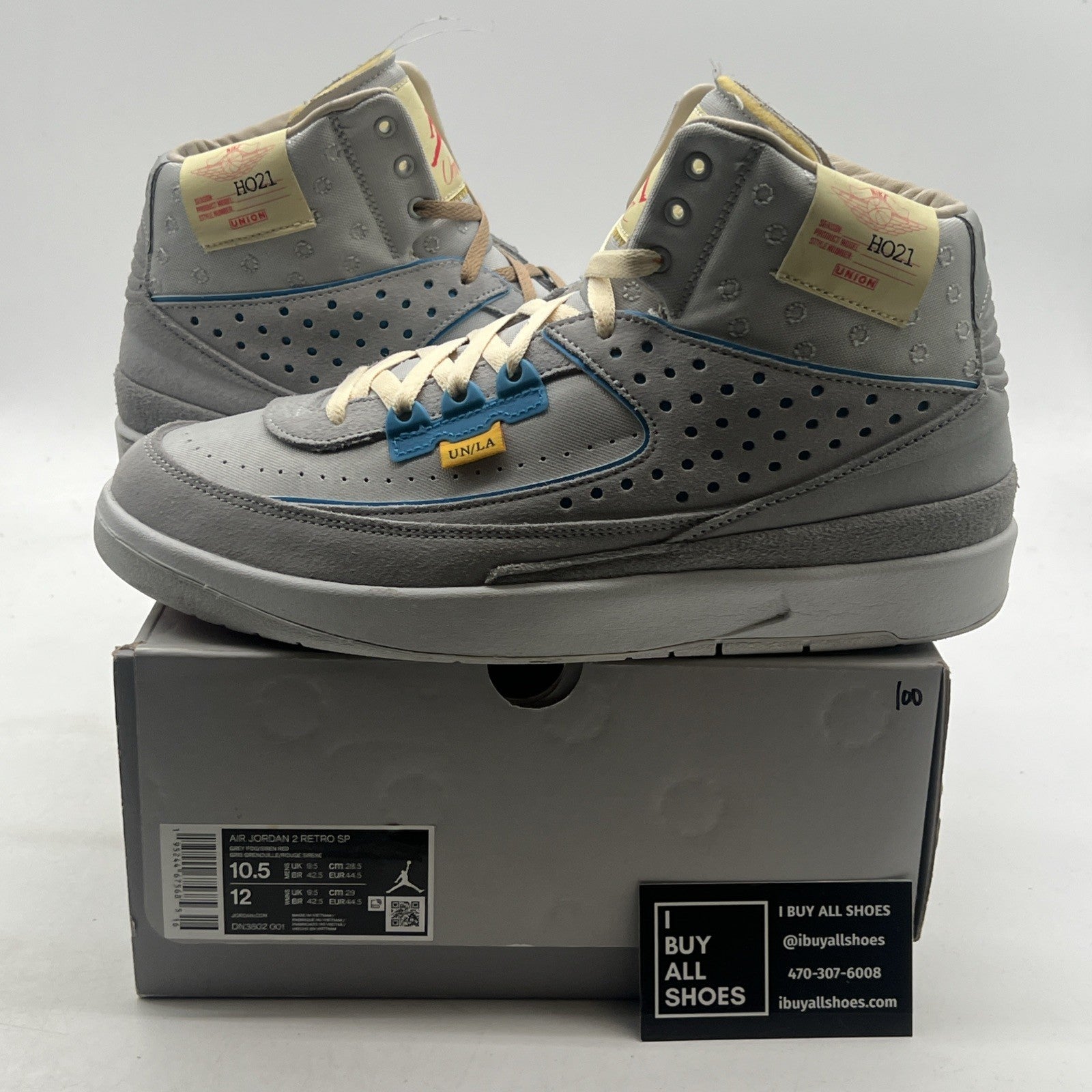 Size 10.5 - Air Jordan 2 Gray Fog 2022 (DN3802-001)