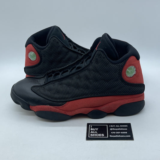 Size 11 - Jordan 13 Retro Bred 2017 Red Black Suede (414571-004)