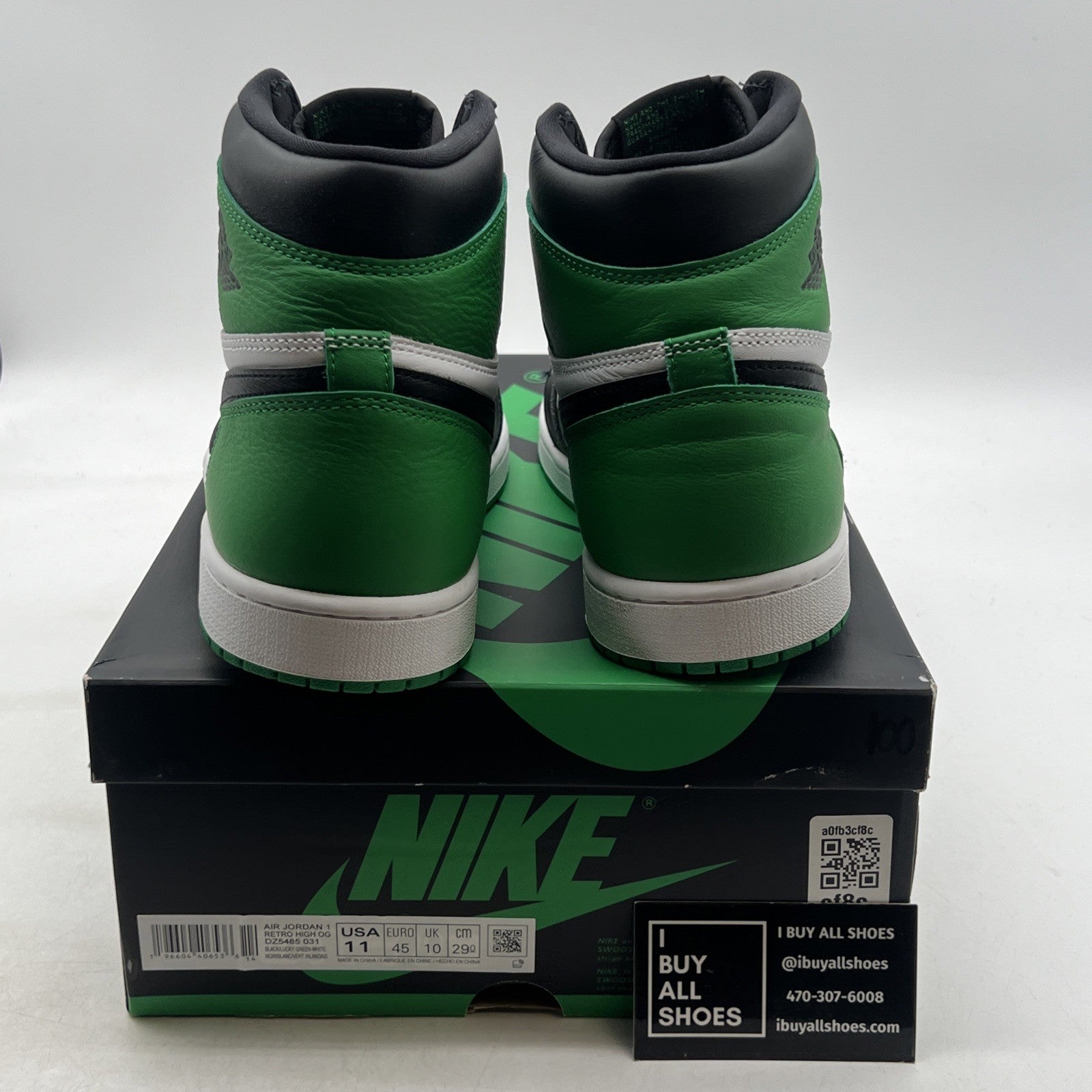 Size 11 - Air Jordan 1 Retro OG High Lucky Green (DZ5485-031)