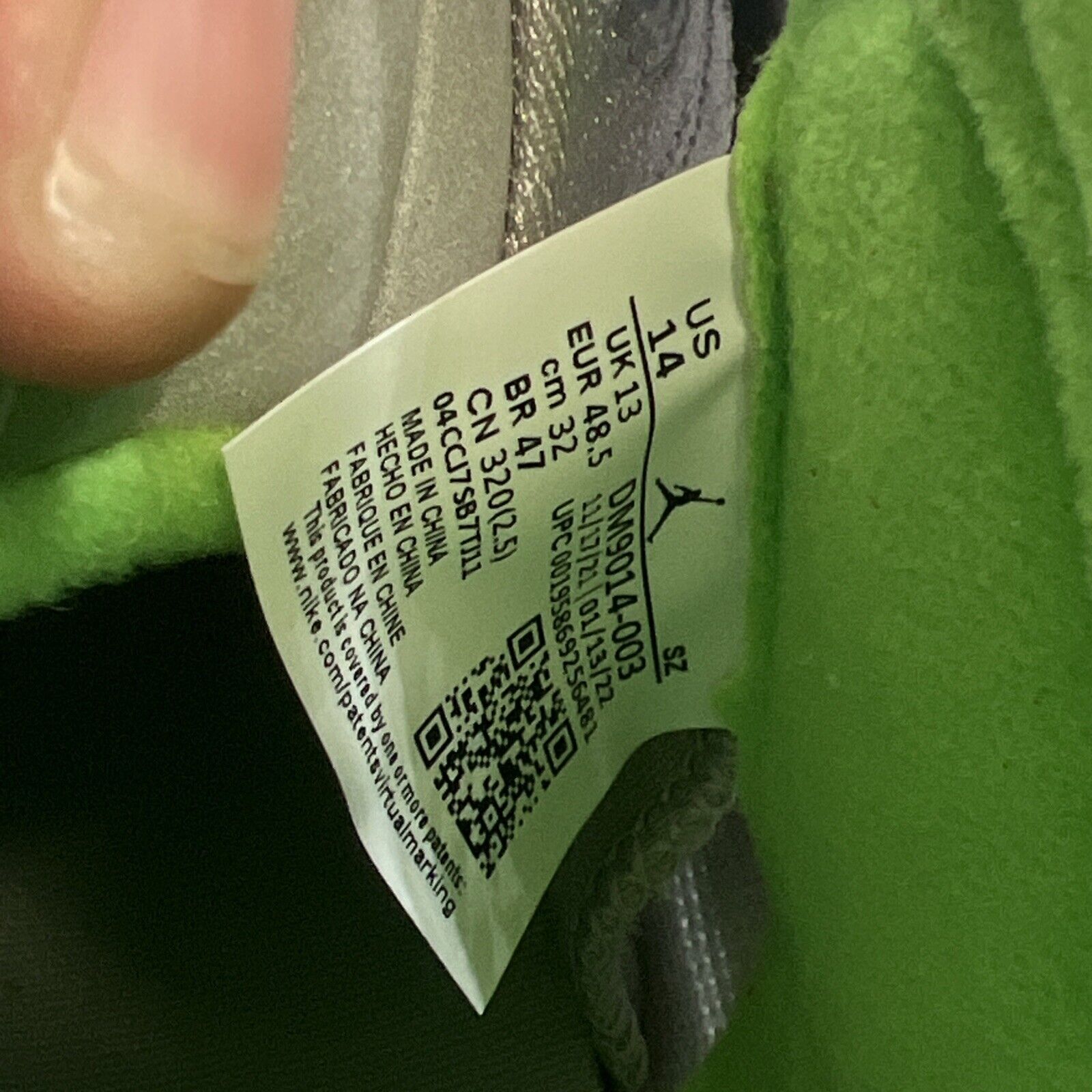 Size 14 - Air Jordan 5 Retro Green Bean (DM9014-003)