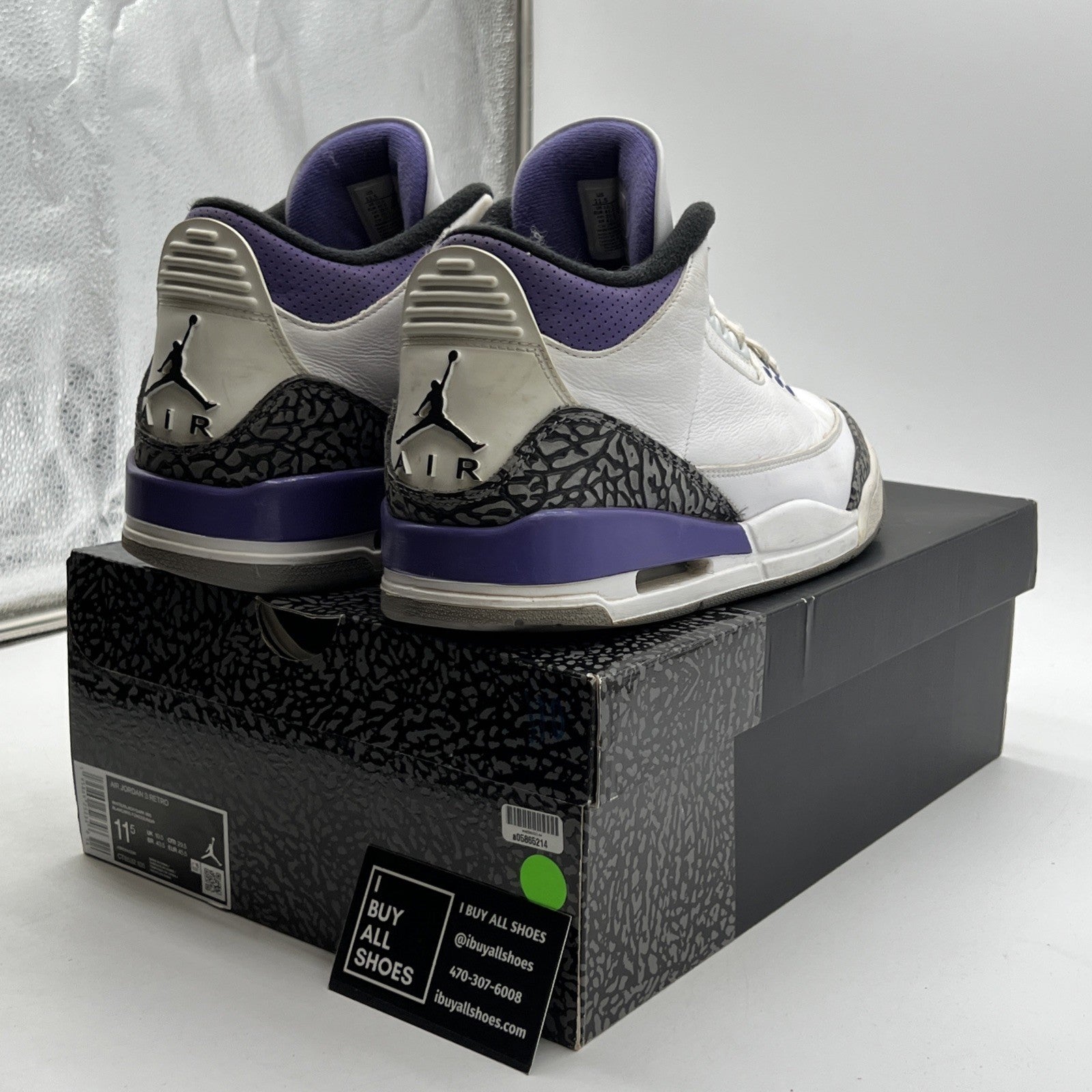 Size 11.5 - Air Jordan 3 Retro Mid Dark Iris (CT8532-105)