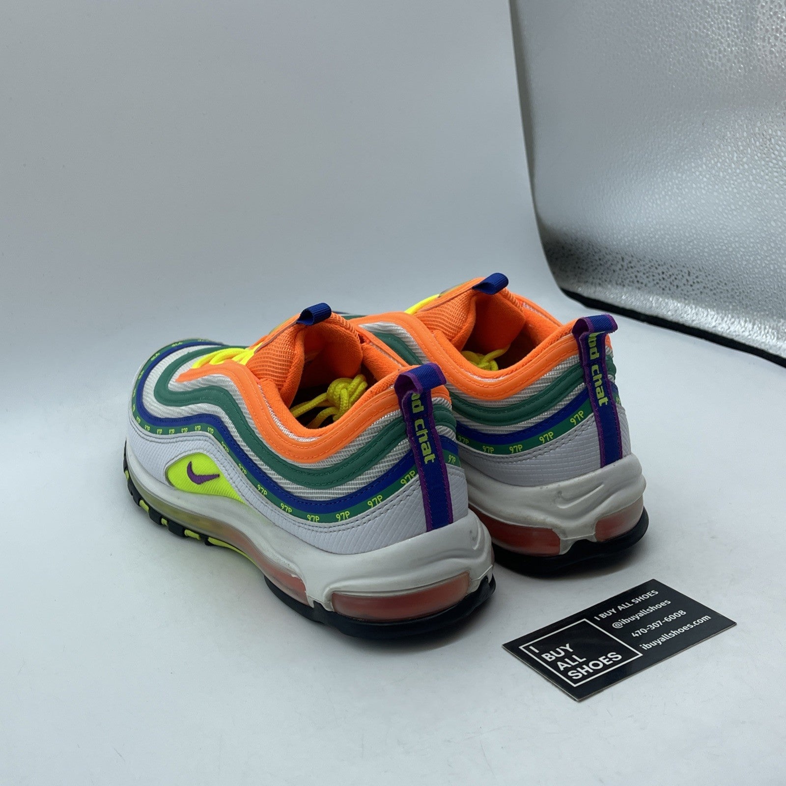 Size 10.5 - Nike Air Max 97 On Air: London Summer Of Love Suede (CI1504-100)