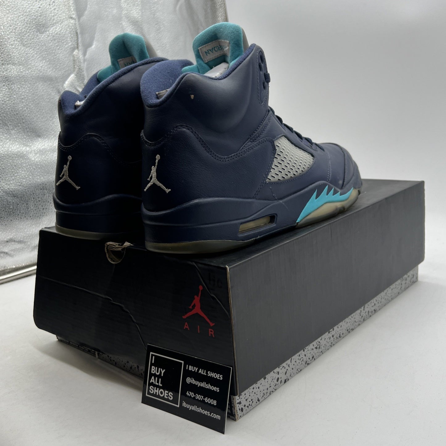 Size 11.5 - Air Jordan 5 Retro Pre-Grape (136027-405)